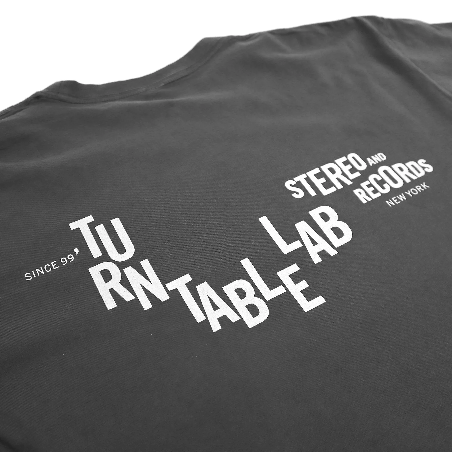Turntable Lab: Stereo and Records 01 Shirt - Black - Image 4