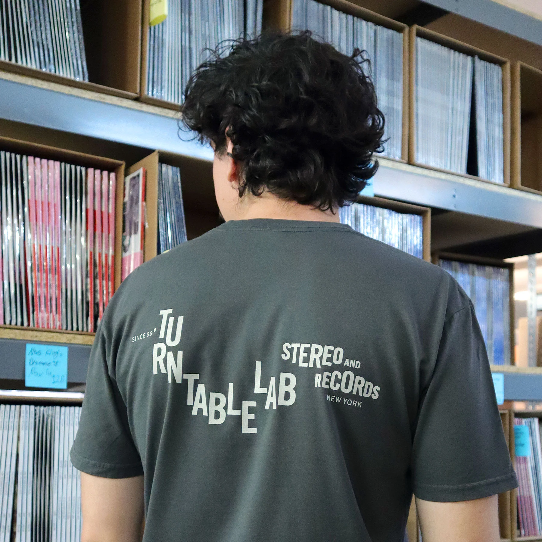 Turntable Lab: Stereo and Records 01 Shirt - Black - Image 6