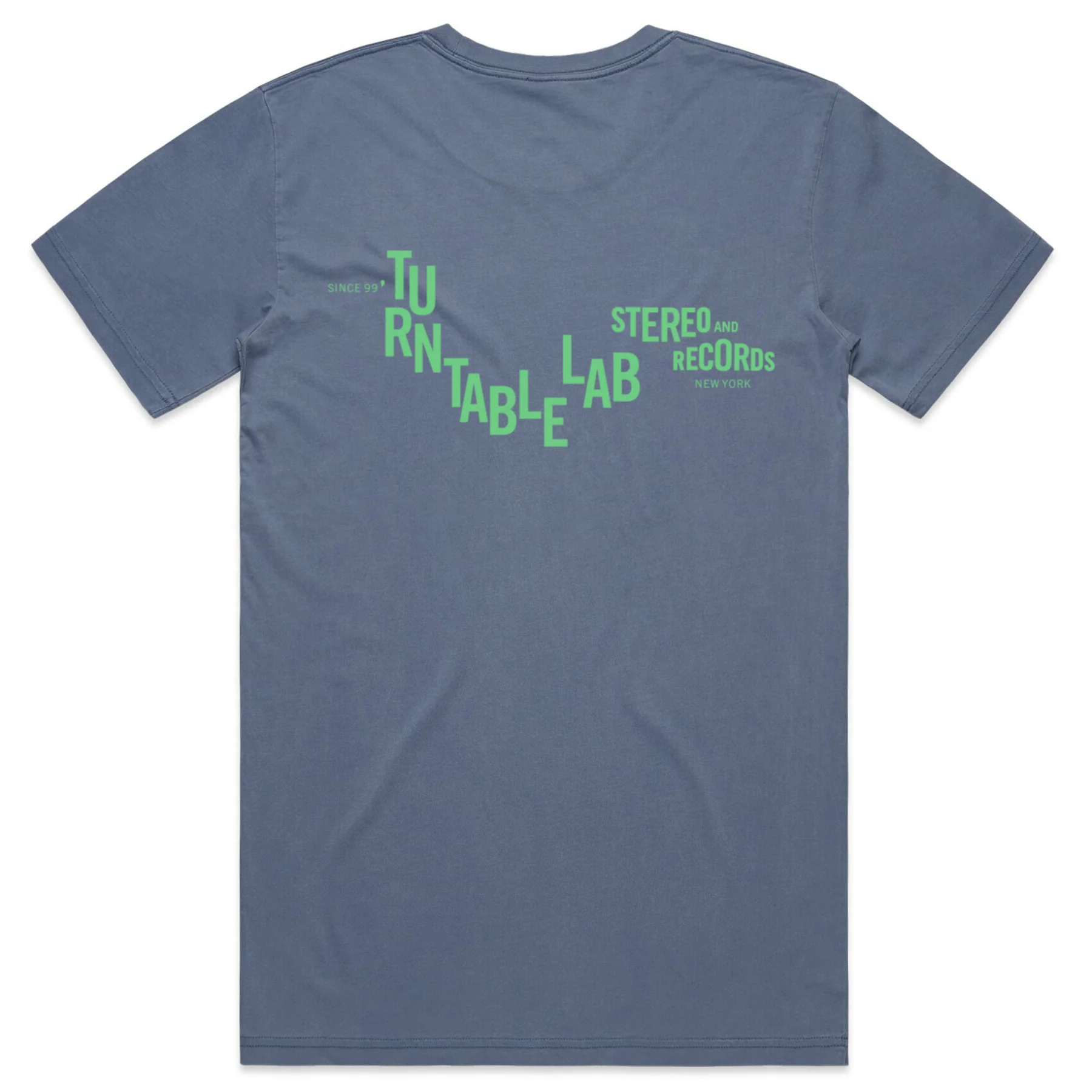 Turntable Lab: Stereo and Records 03 Shirt - Blue - Image 2
