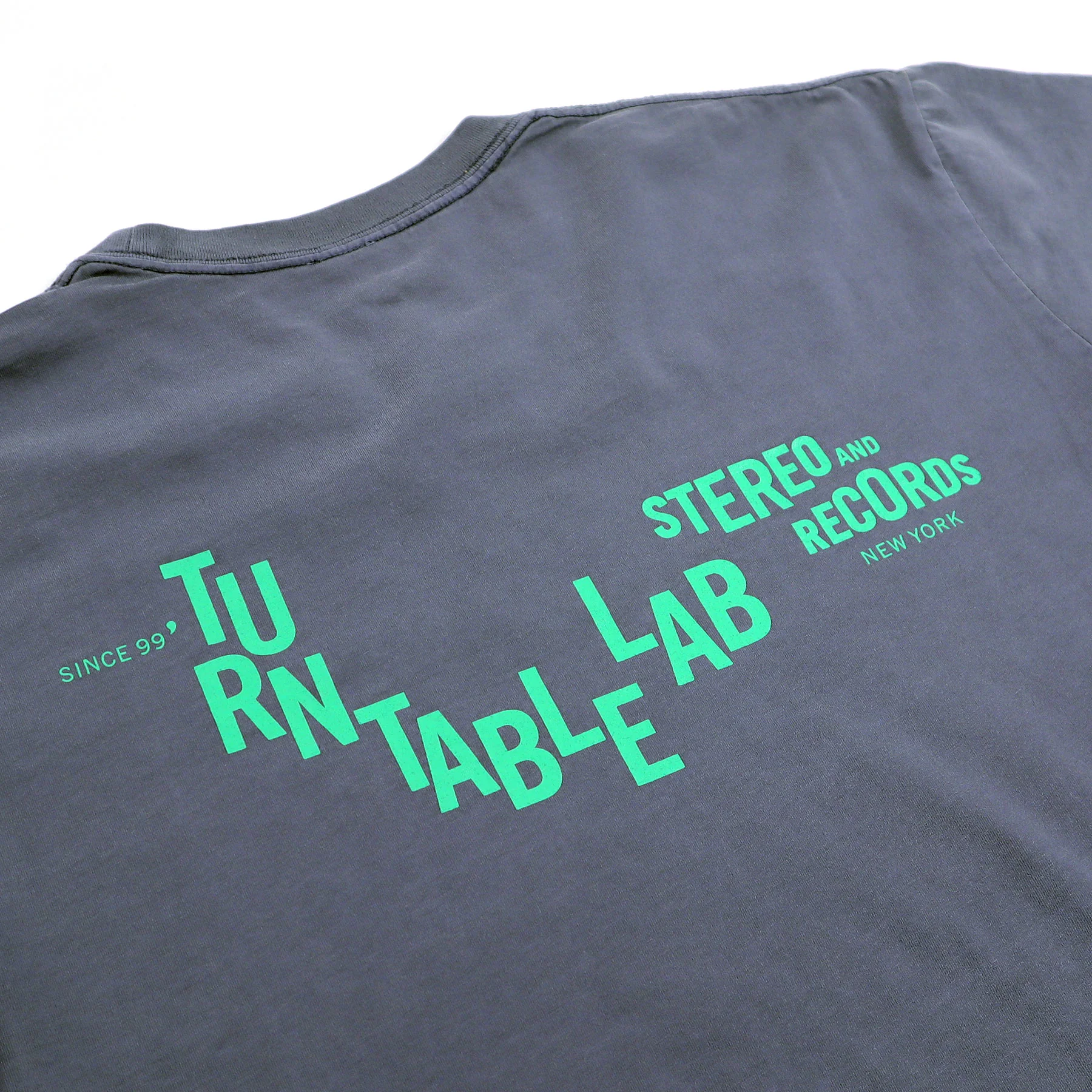 Turntable Lab: Stereo and Records 03 Shirt - Blue - Image 4