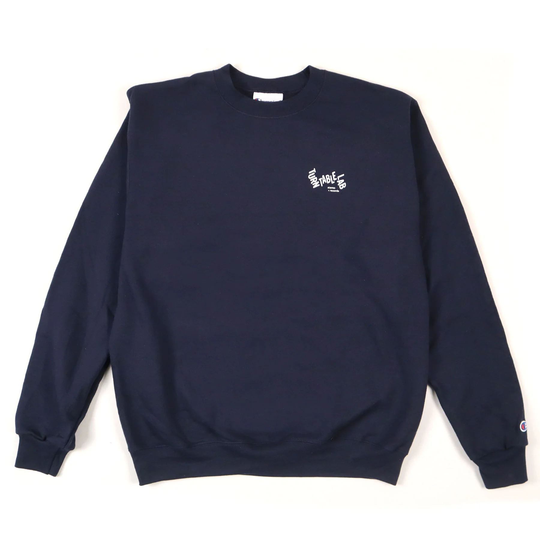 Turntable Lab: Stereo + Records 02 Crewneck Sweatshirt - Image 8