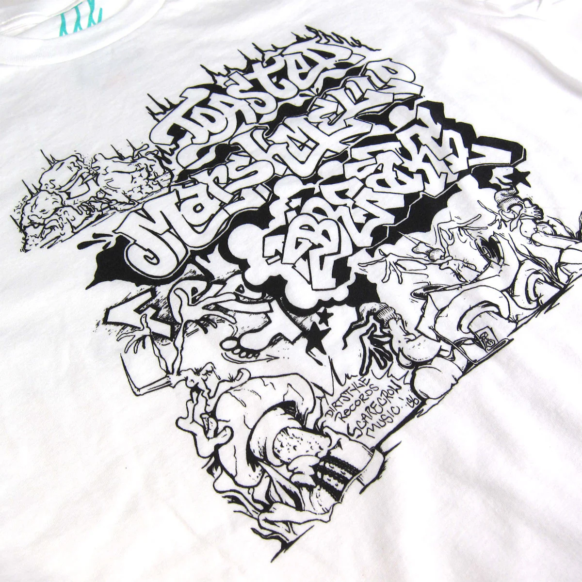 Turntable Lab: Toasted Marshmallow Feet Braxe Shirt (TTL x Thud Rumble) - Image 3