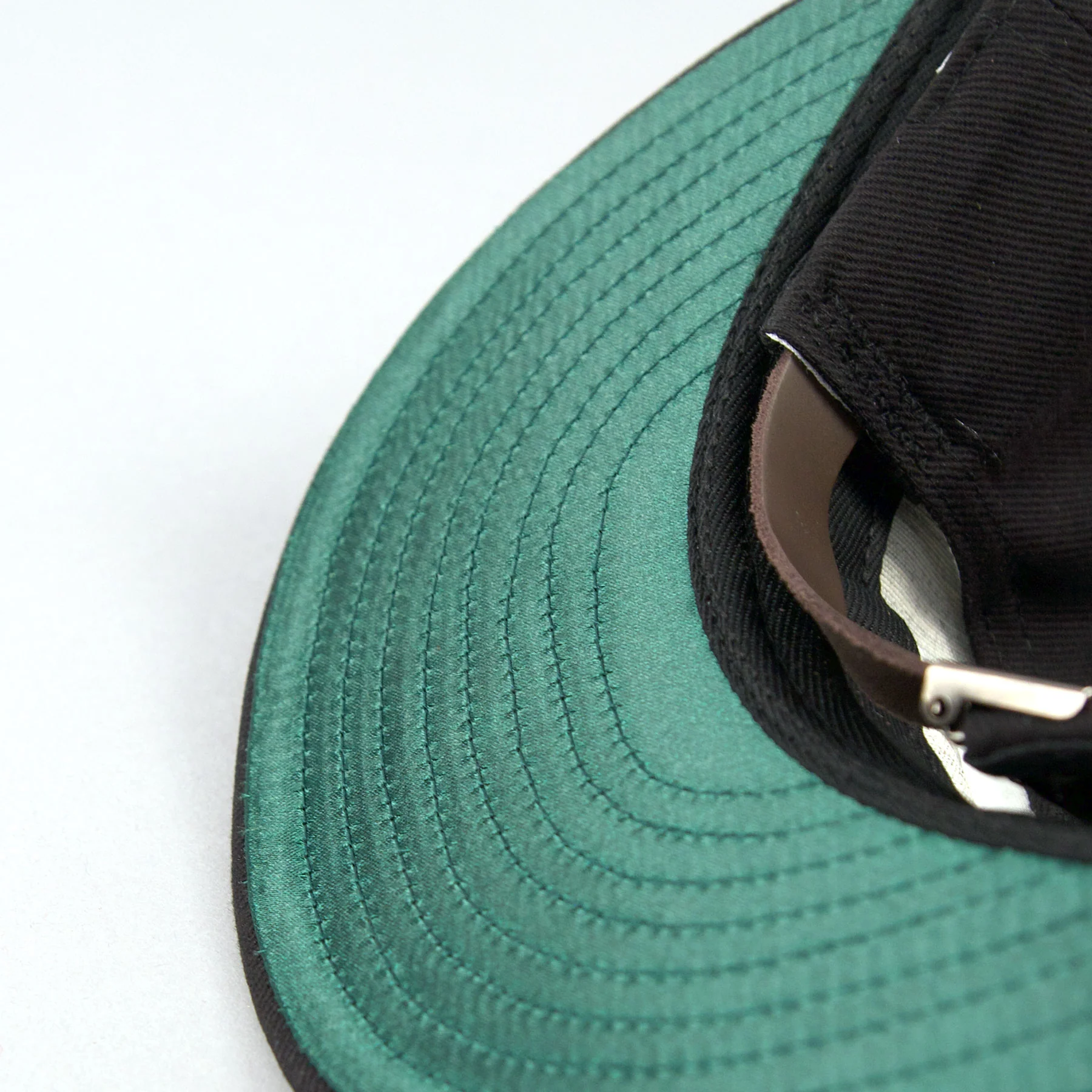 Turntable Lab: Mini-Cursivo Ebbets Field Hat - Black - Image 6
