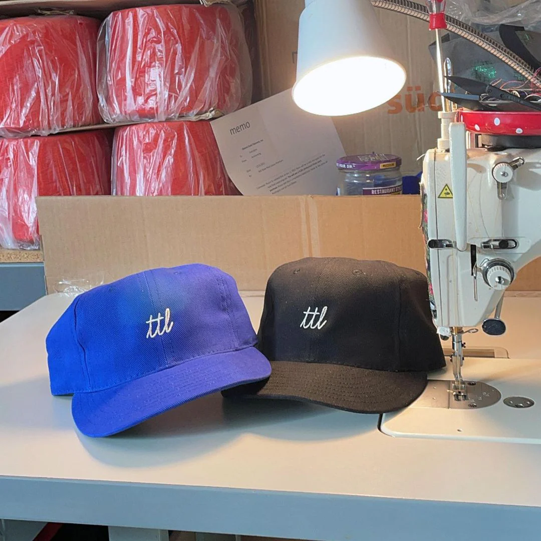 Turntable Lab: Mini-Cursivo Ebbets Field Hat - Black - Image 7