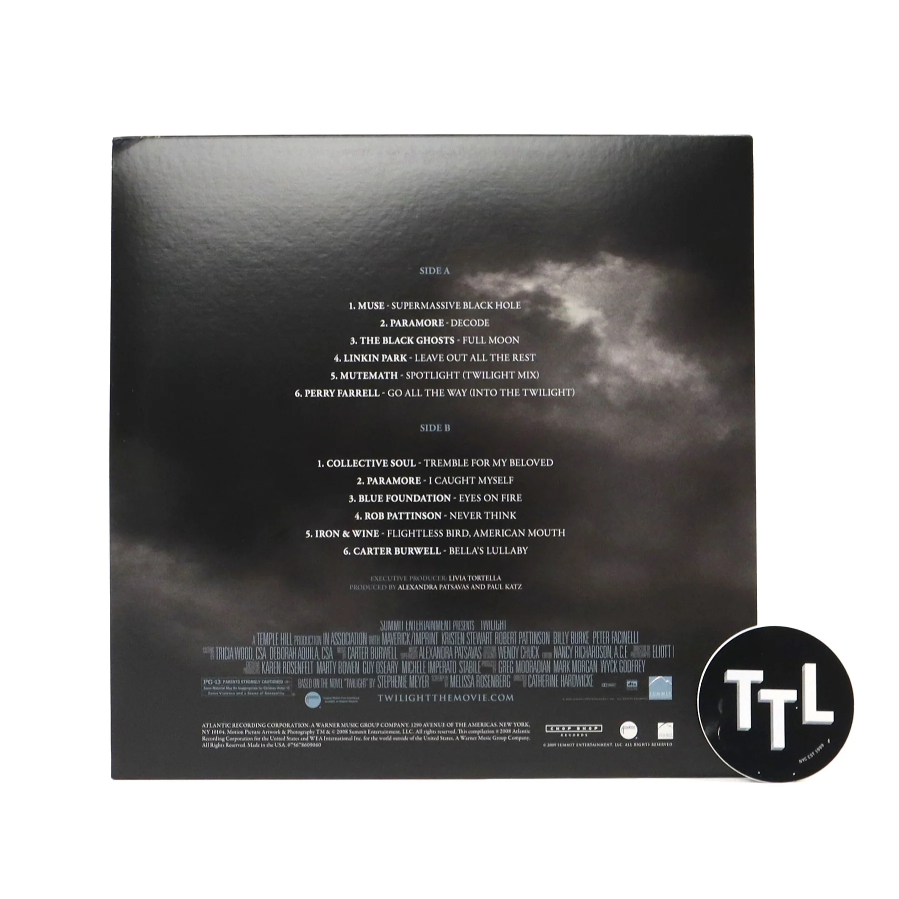 Twilight: Original Soundtrack (Mercury Colored Vinyl) Vinyl LP - Exclusive - Image 3