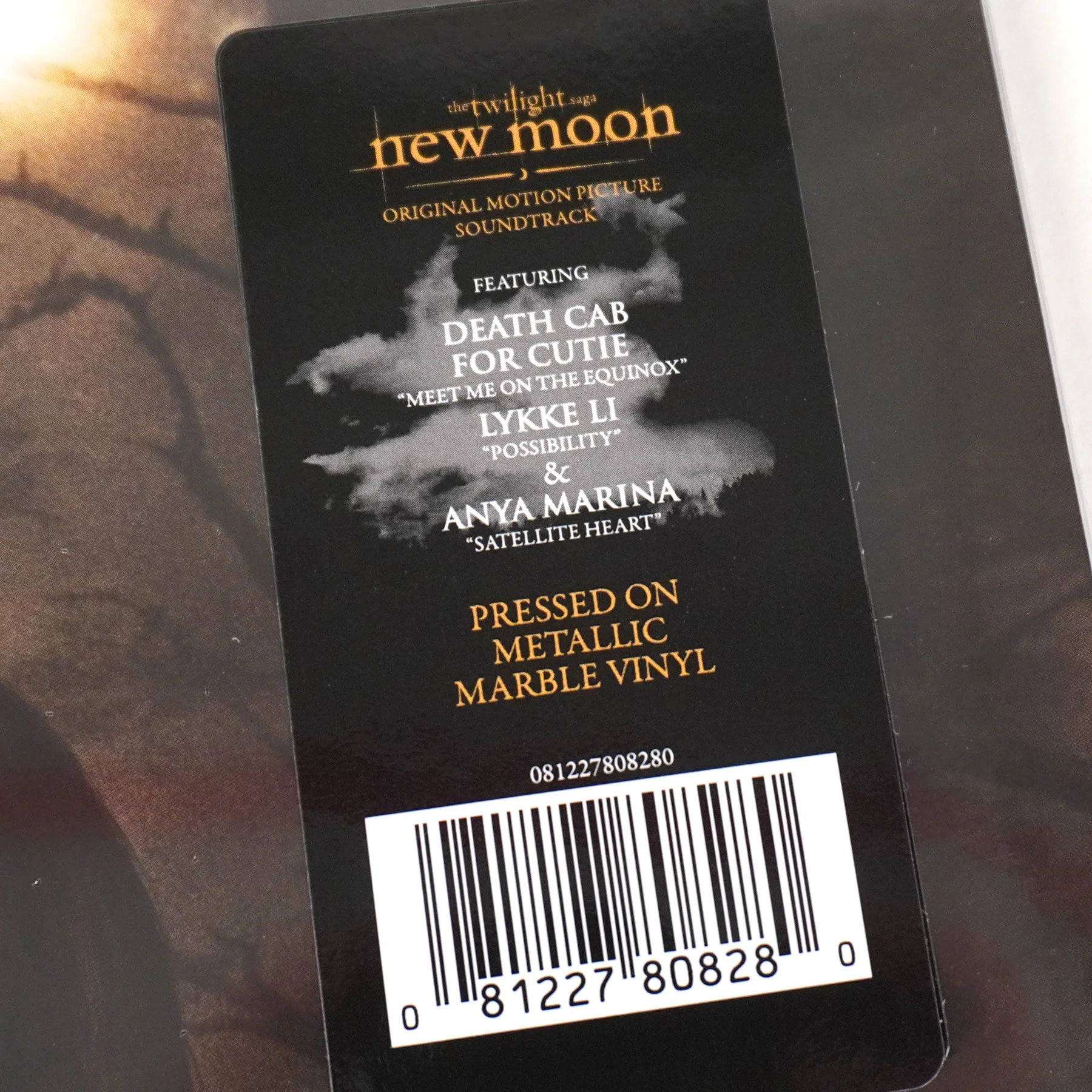 Twilight: The Twilight Saga New Moon Original Soundtrack (Metallic Marble Colored Vinyl) Vinyl 2LP - Image 4
