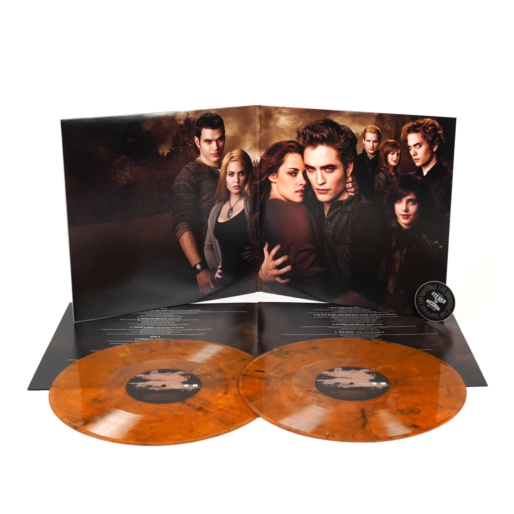 Twilight: The Twilight Saga New Moon Original Soundtrack (Tigers Eye Colored Vinyl) Vinyl 2LP - Image 2