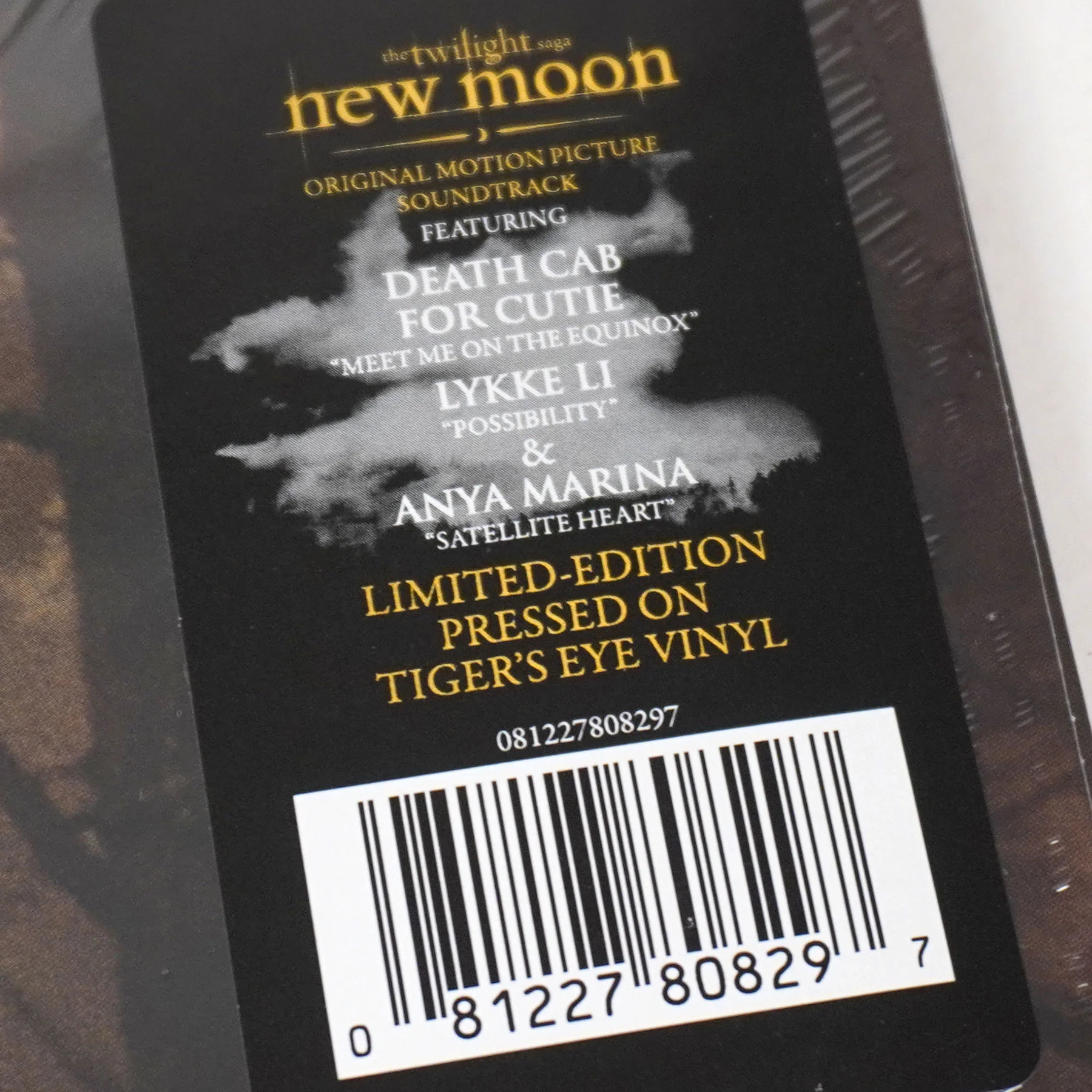 Twilight: The Twilight Saga New Moon Original Soundtrack (Tigers Eye Colored Vinyl) Vinyl 2LP - Image 4
