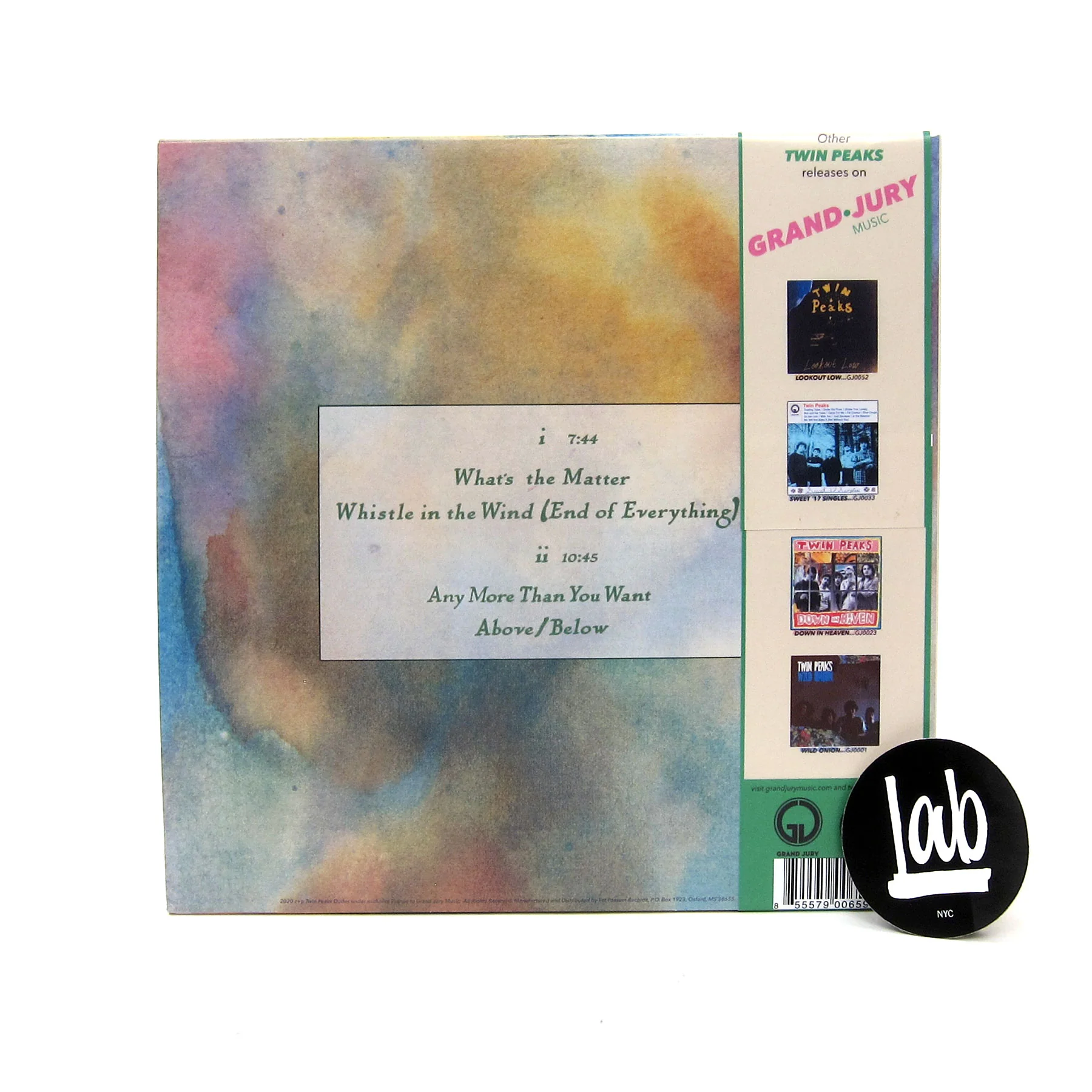 Twin Peaks: Side A (Pink Colored Vinyl) Vinyl 10" - Image 3