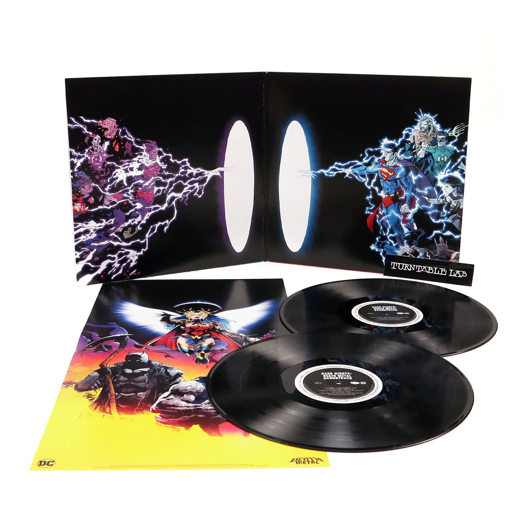 Tyler Bates: DC's Dark Knights - Death Metal Soundtrack Vinyl 2LP - Image 2