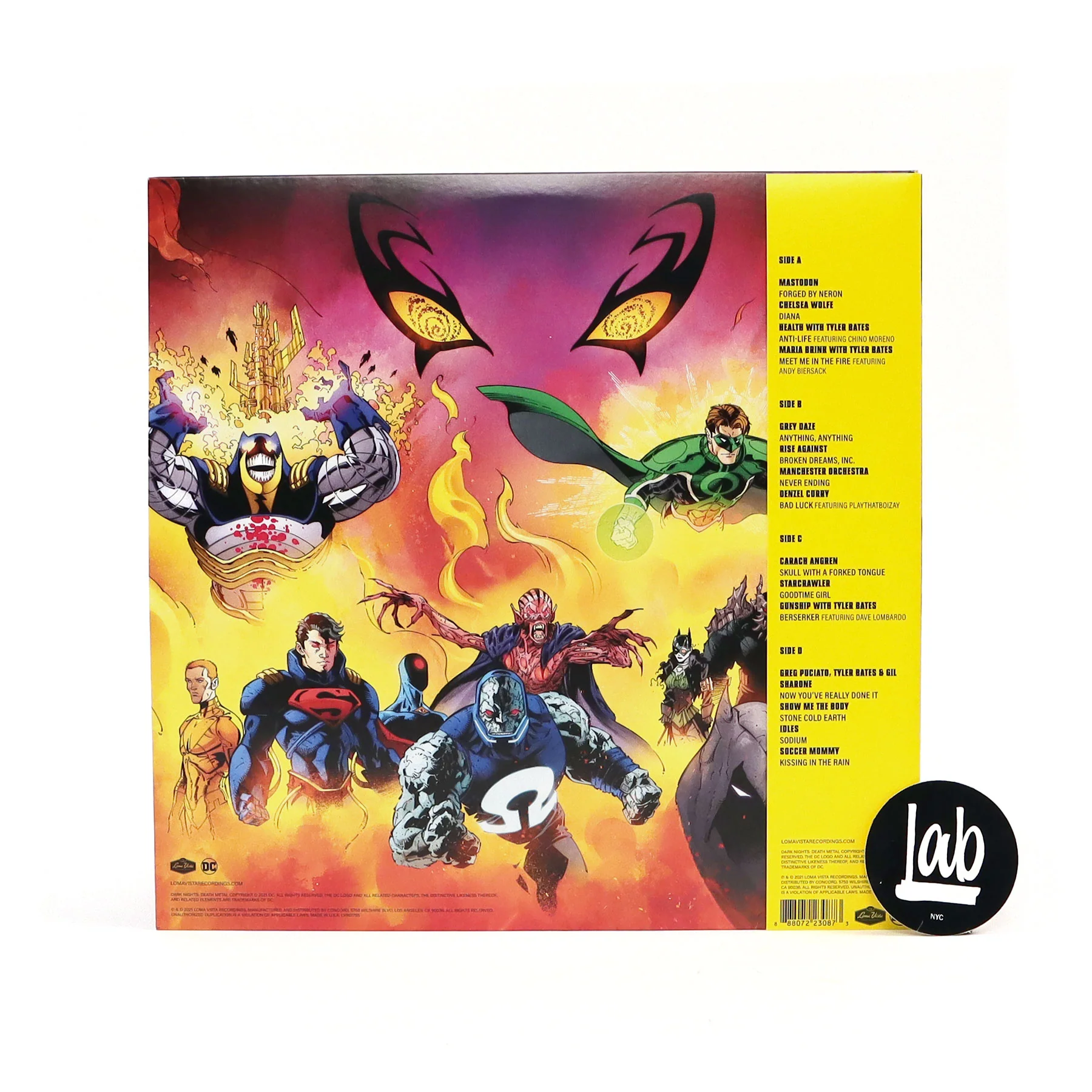 Tyler Bates: DC's Dark Knights - Death Metal Soundtrack Vinyl 2LP - Image 3