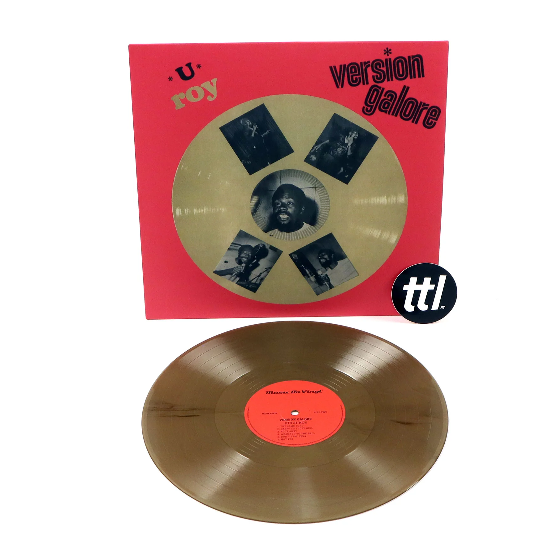 U-Roy: Version Galore (180g, Gold Colored Vinyl) Vinyl LP - Image 2