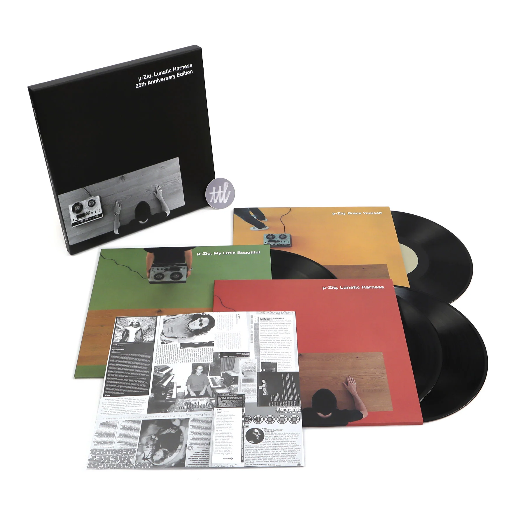 u-Ziq: Lunatic Harness Vinyl 4LP Boxset - Image 2