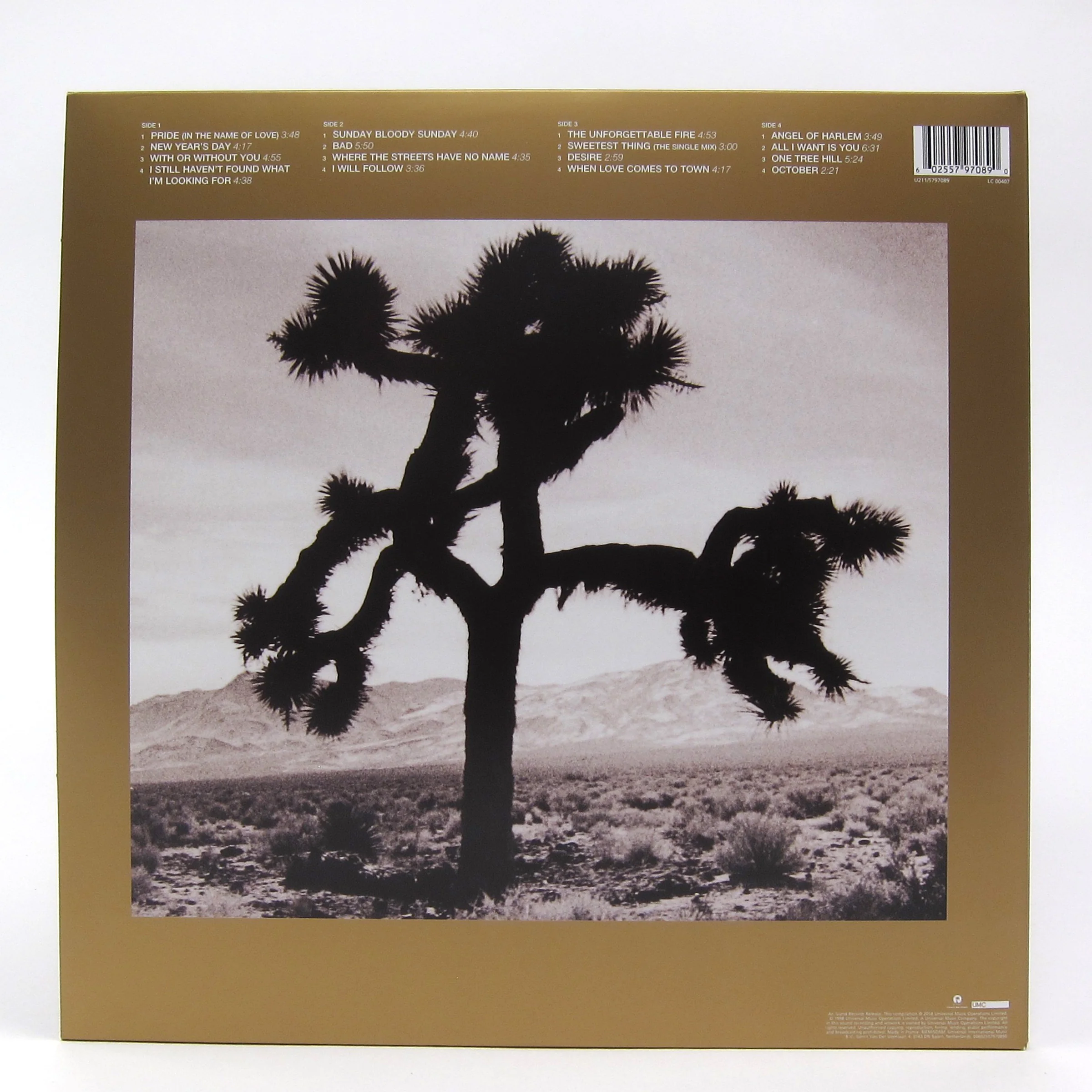 U2: The Best Of 1980-1990 (180g) Vinyl 2LP - Image 3