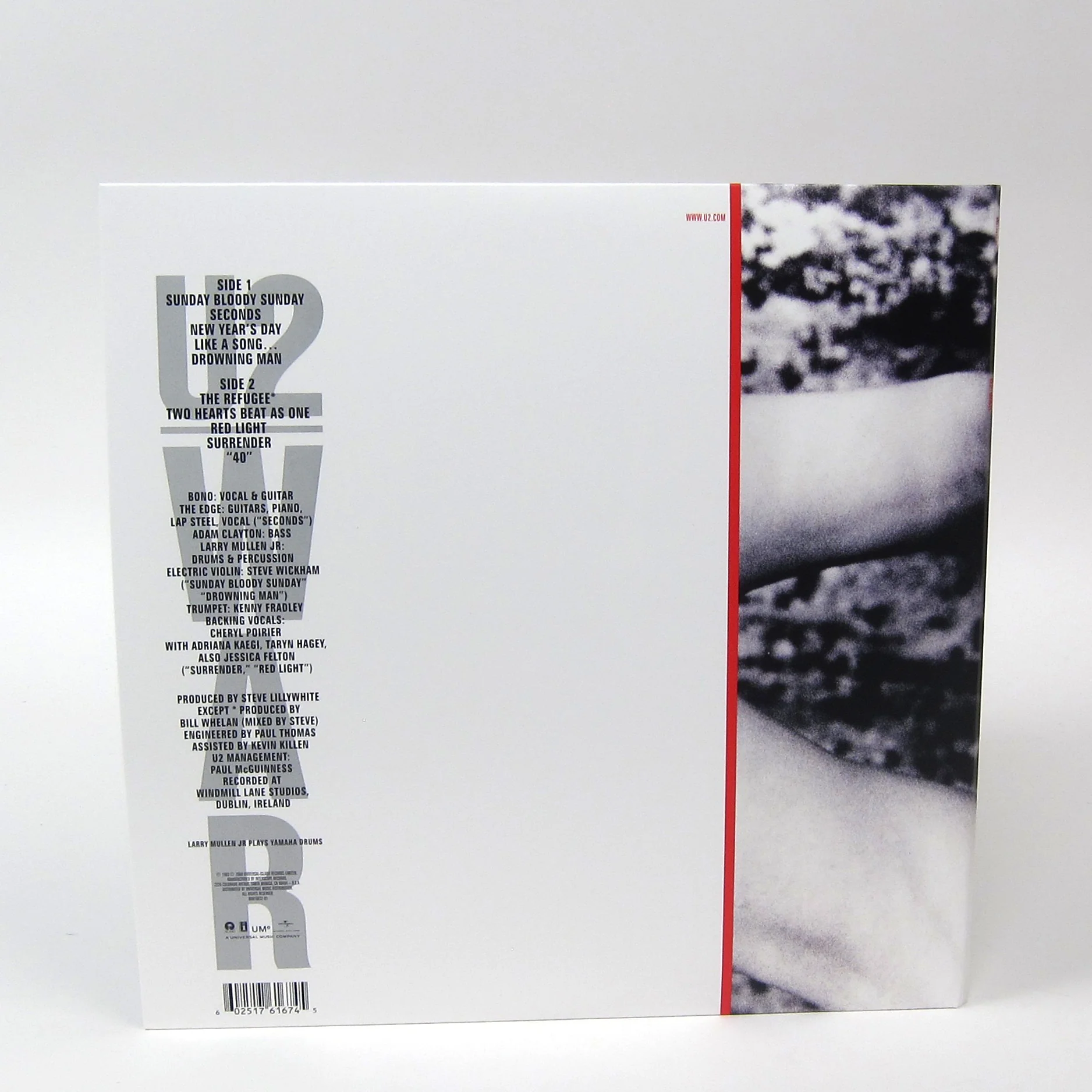 U2: War (180g) Vinyl LP - Image 3