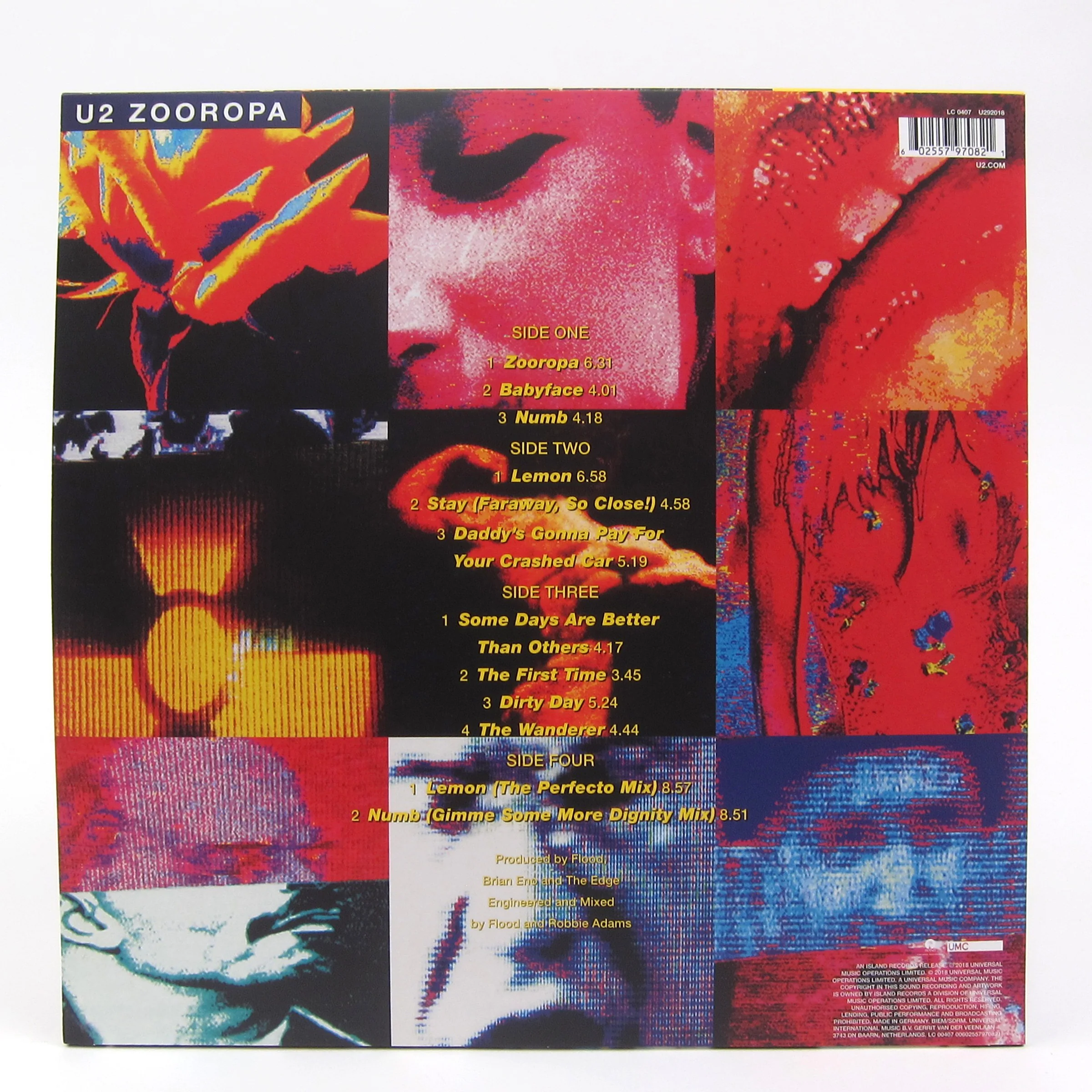 U2: Zooropa (180g) Vinyl 2LP - Image 3