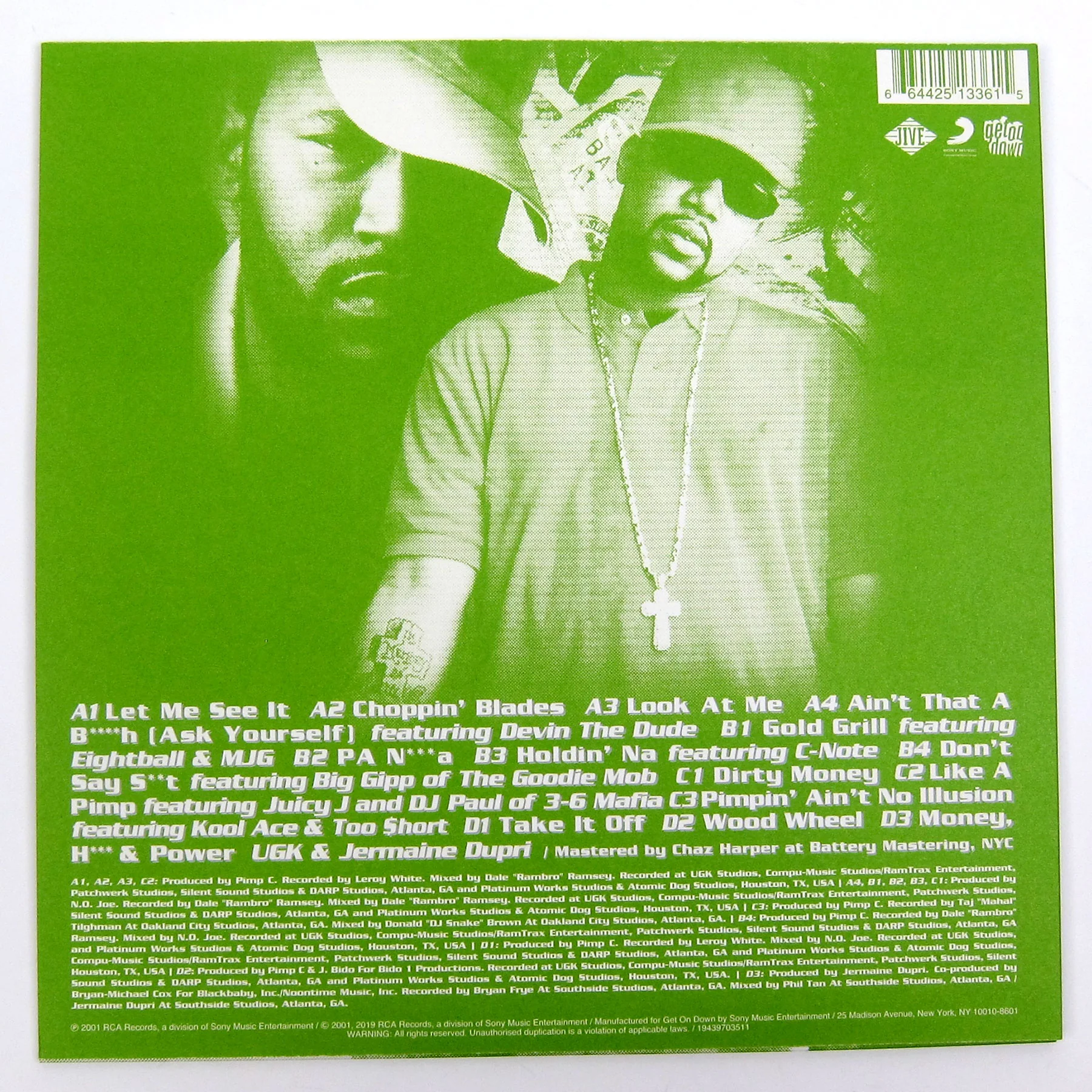 UGK: Dirty Money (Colored Vinyl) Vinyl 2LP - Image 4