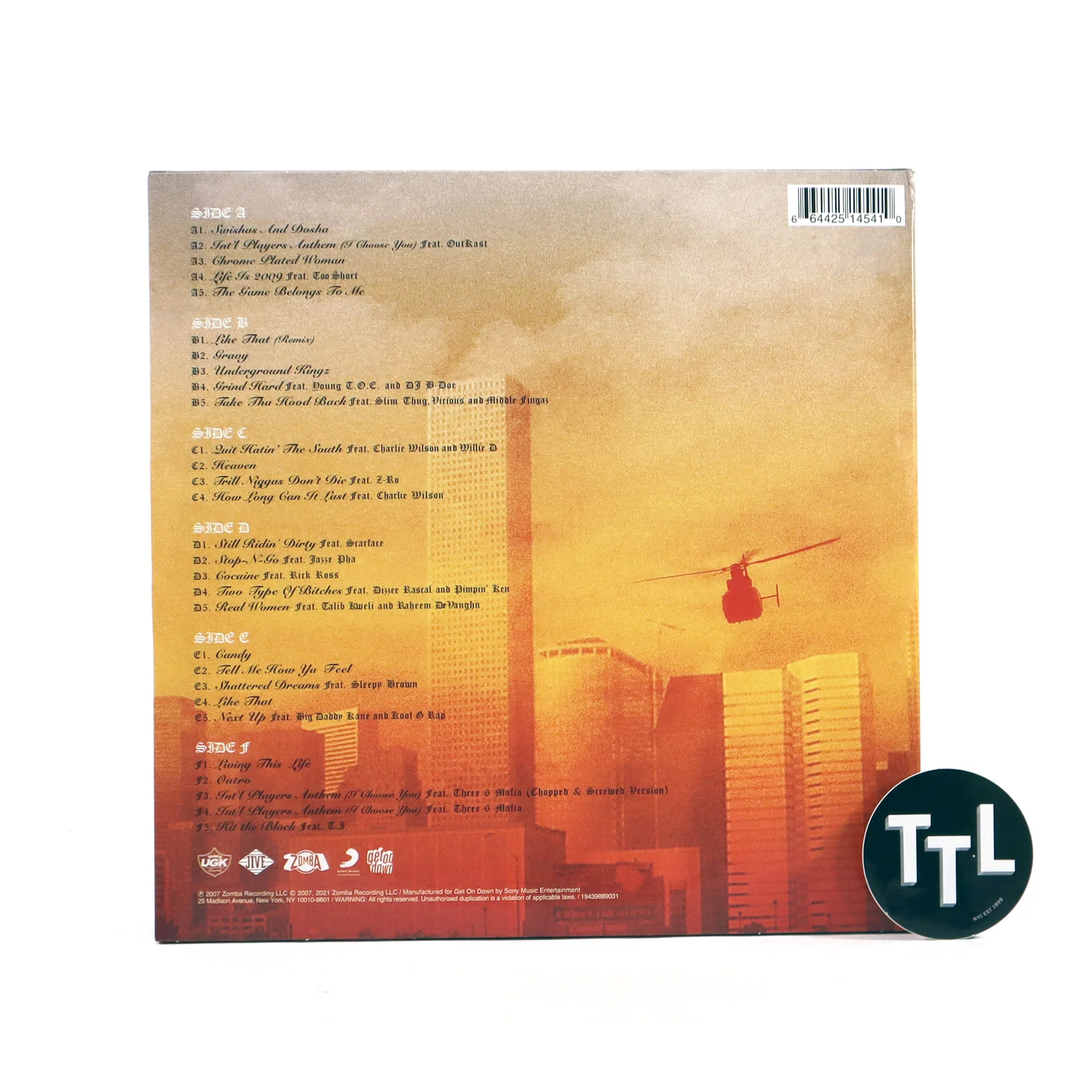 UGK: Underground Kingz (Colored Vinyl) Vinyl 3LP - Image 3