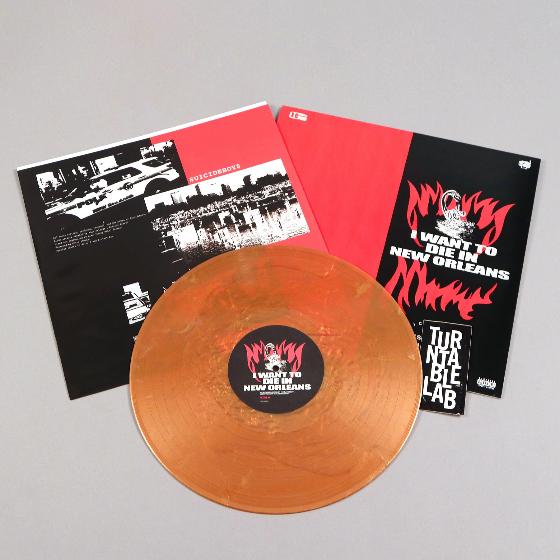 $uicideboy$: I Want To Die In New Orleans (Colored Vinyl) Vinyl LP - Turntable Lab Exclusive - LIMIT 1 PER CUSTOMER - Image 2