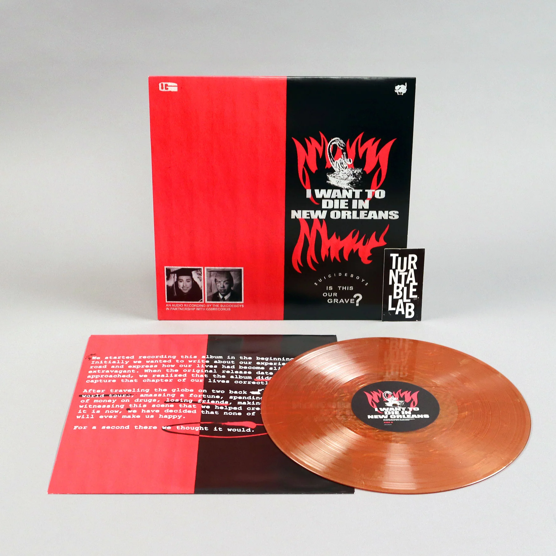 $uicideboy$: I Want To Die In New Orleans (Colored Vinyl) Vinyl LP - Turntable Lab Exclusive - LIMIT 1 PER CUSTOMER - Image 3