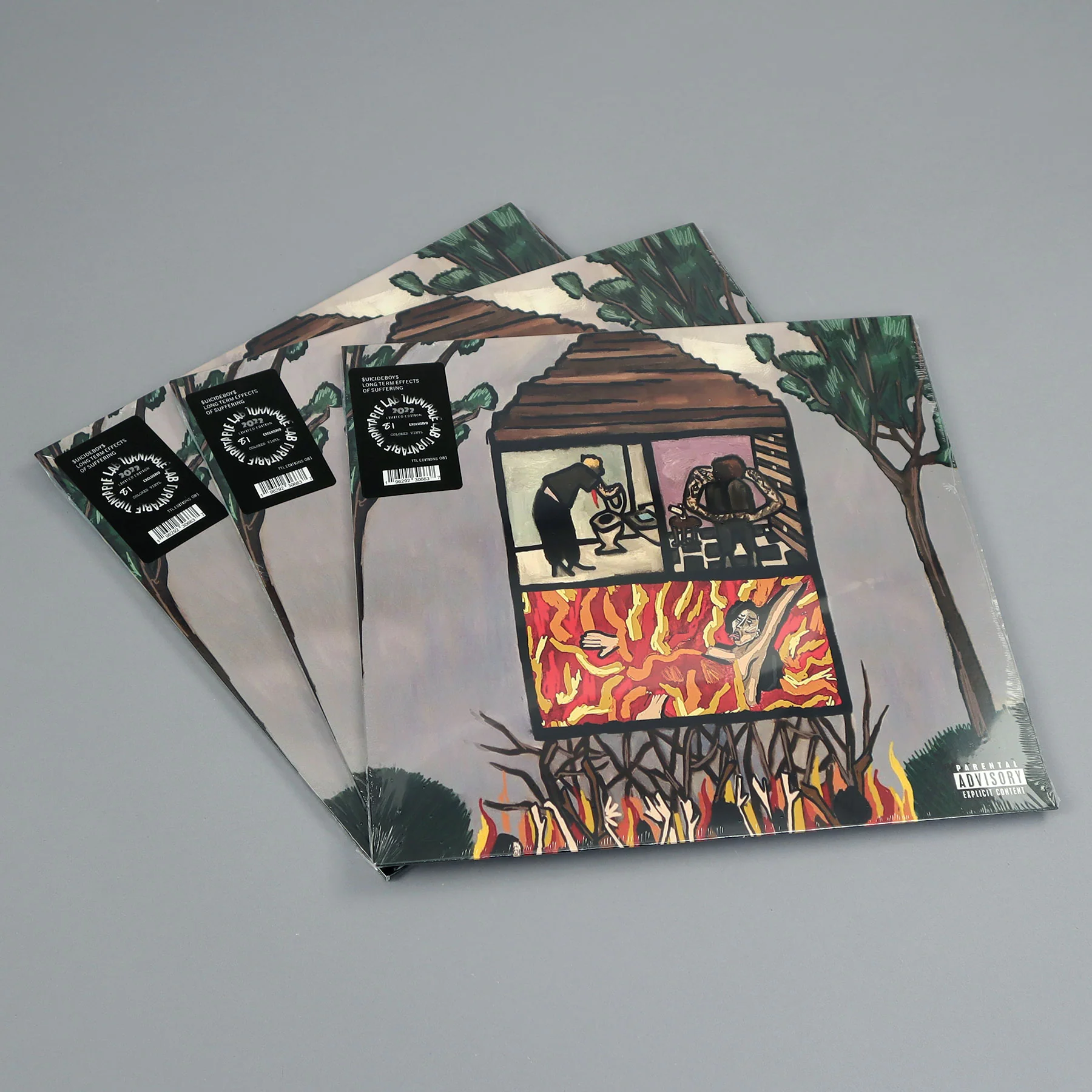 $uicideboy$: Long Term Effects Of Suffering (Colored Vinyl) Vinyl LP - Turntable Lab Exclusive - LIMIT 1 PER CUSTOMER - Image 6