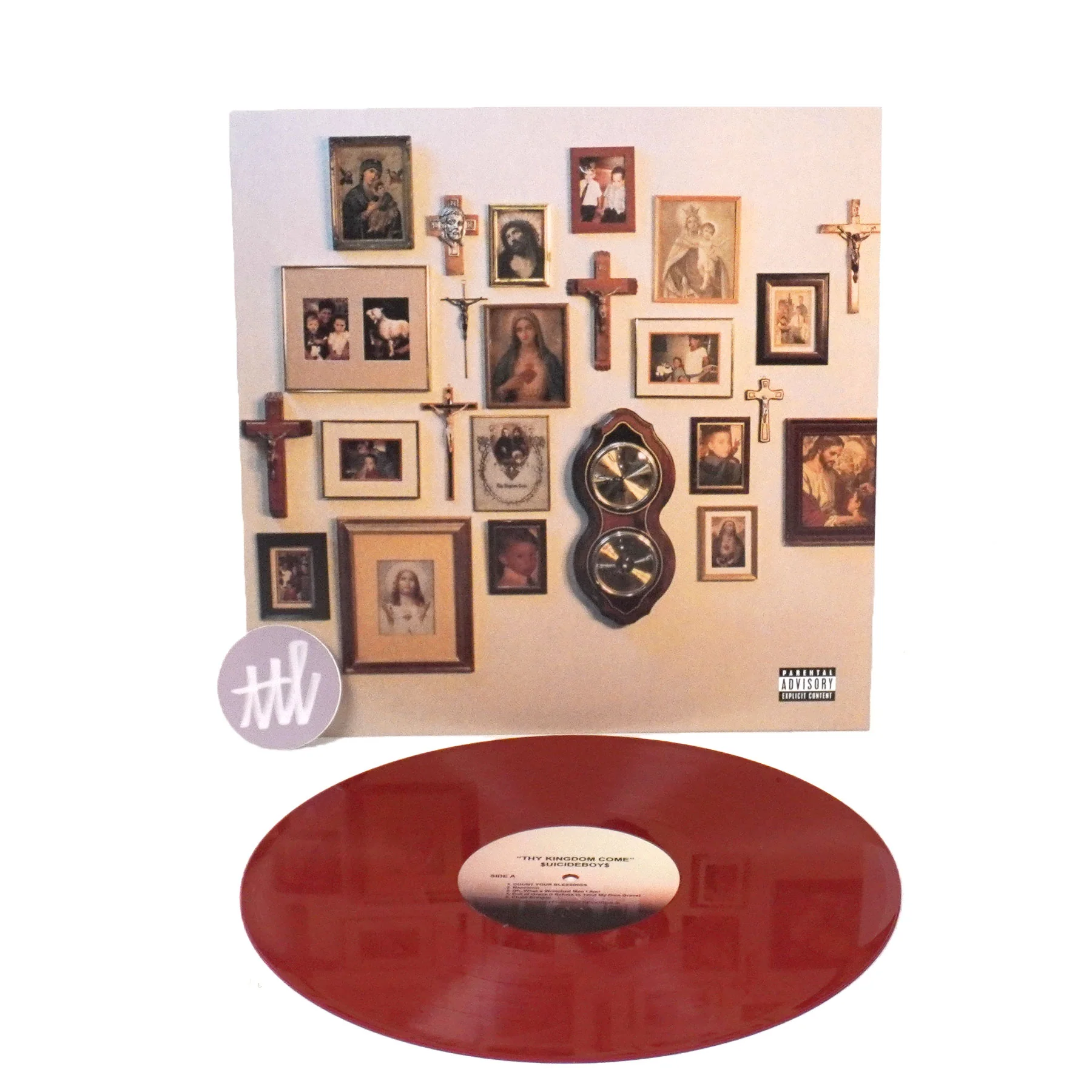 $uicideboy$: Thy Kingdom Come (Indie Exclusive Maroon Colored Vinyl) Vinyl LP - Image 2
