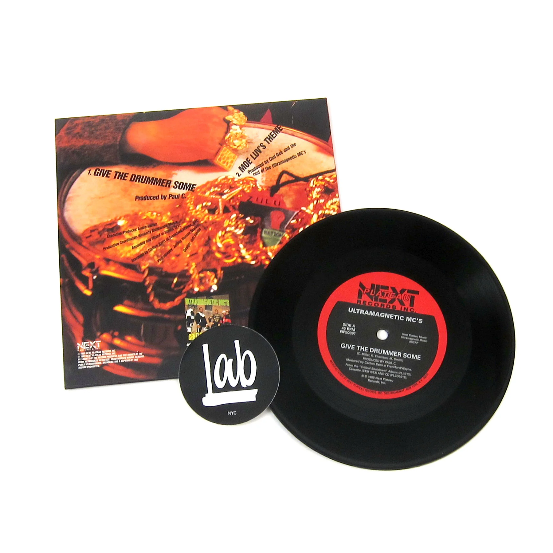 Ultramagnetic MC’s: Give The Drummer Some Vinyl 7" - Image 2