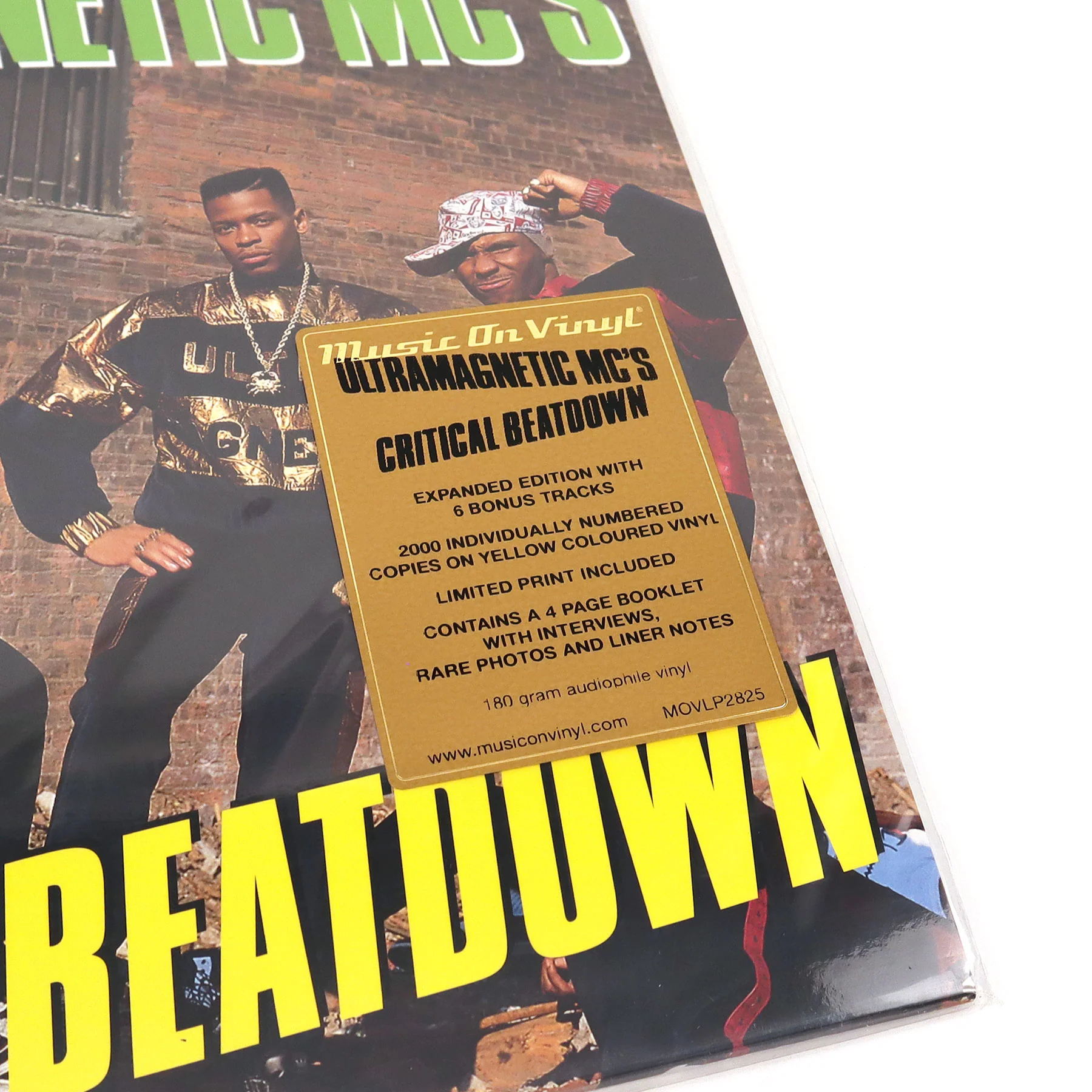 Ultramagnetic MC's: Critical Beatdown - Expanded Edition (Music On Vinyl 180g, Colored Vinyl) Vinyl 2LP - Image 4