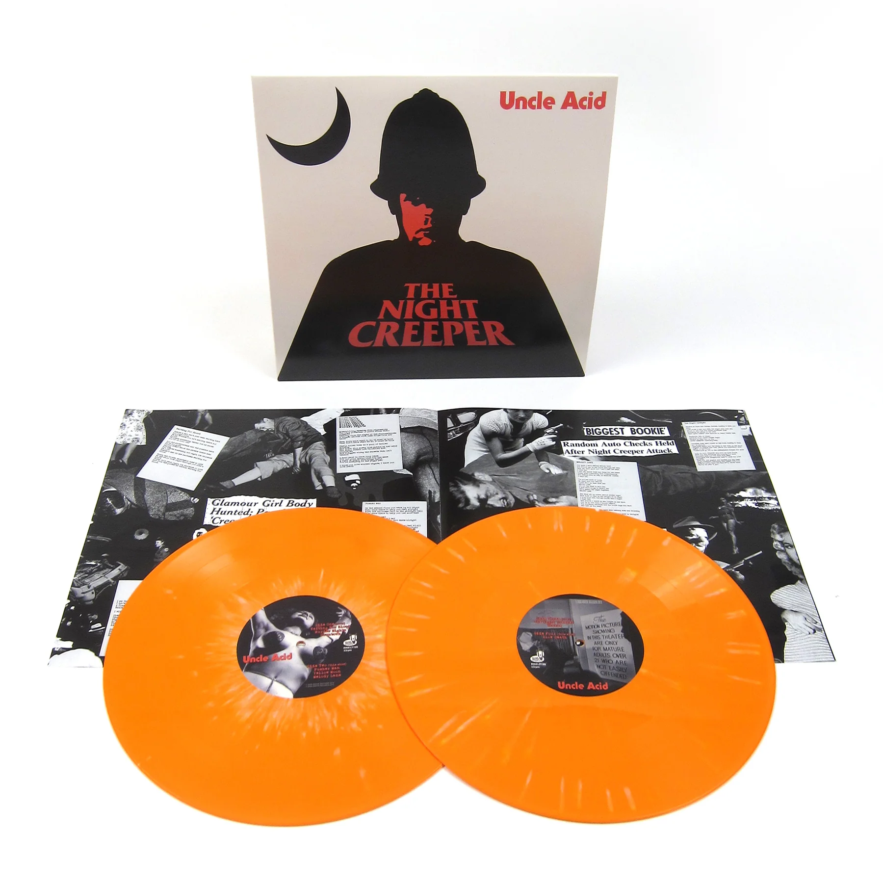 Uncle Acid & The Deadbeats: The Night Creeper (Orange Colored Vinyl) Vinyl 2LP - Image 2