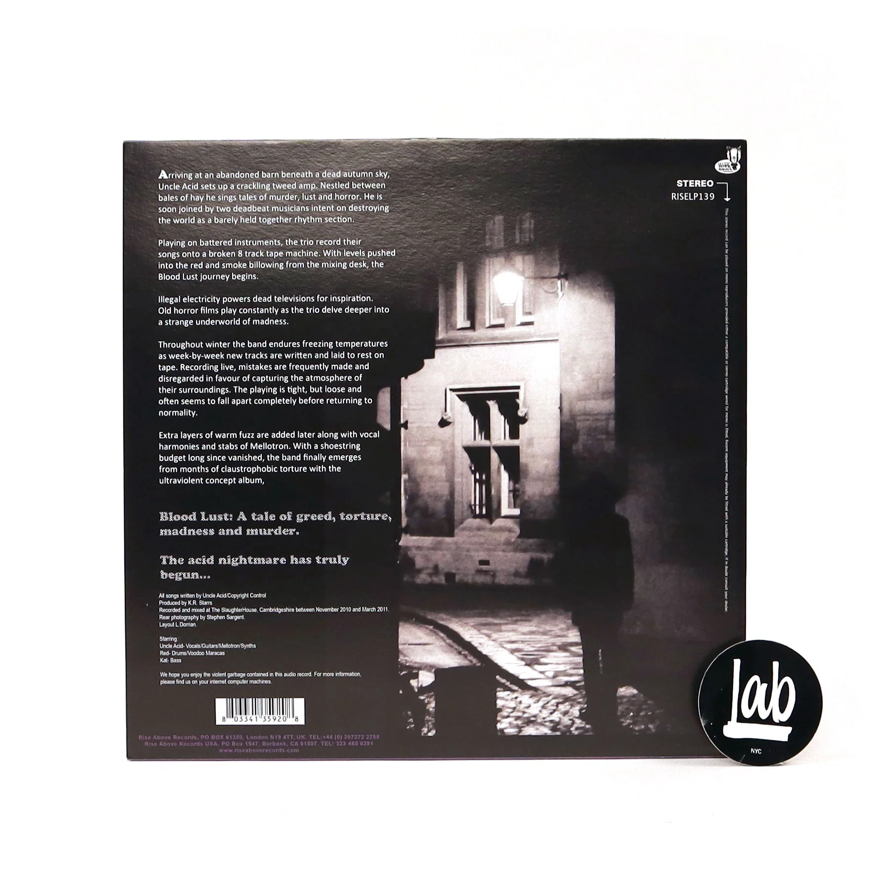 Uncle Acid & The Deadbeats: Blood Lust (Clear & Purple Colored Vinyl) Vinyl LP - Image 3