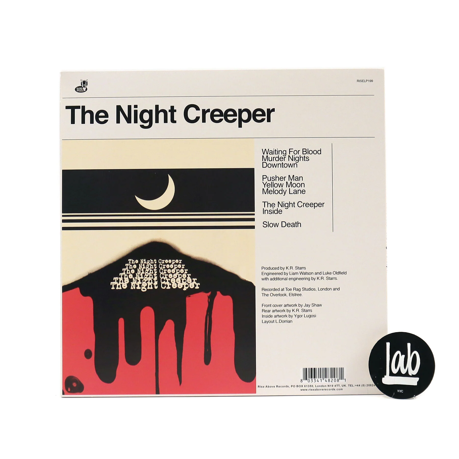 Uncle Acid & The Deadbeats: The Night Creeper (Swampy Green Colored Vinyl) Vinyl 2LP - Image 4