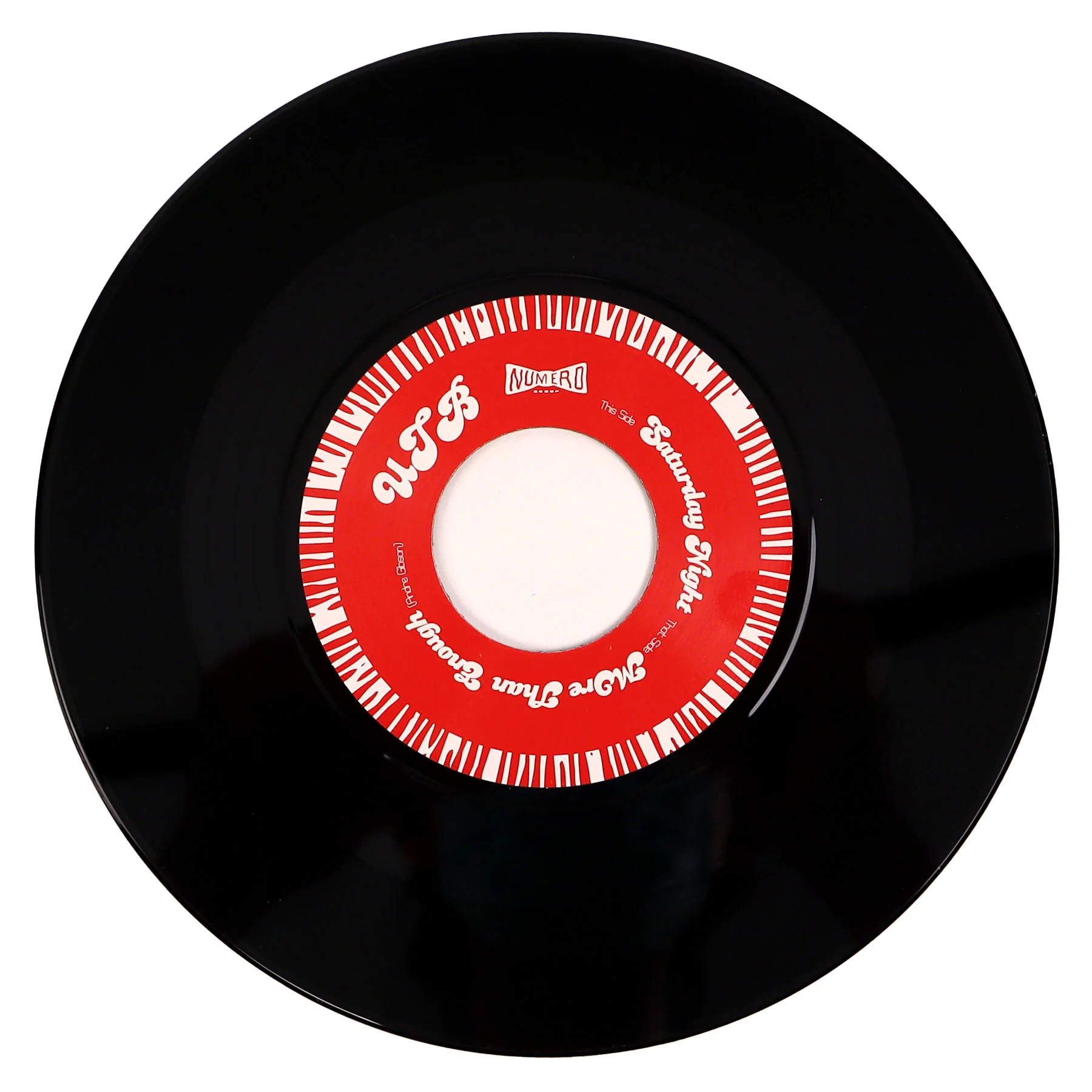 Universal Togetherness Band: Saturday Night / More Than Enough Vinyl 7" - Image 2