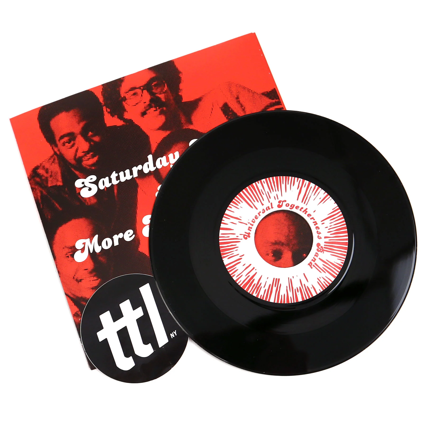 Universal Togetherness Band: Saturday Night / More Than Enough Vinyl 7" - Image 3