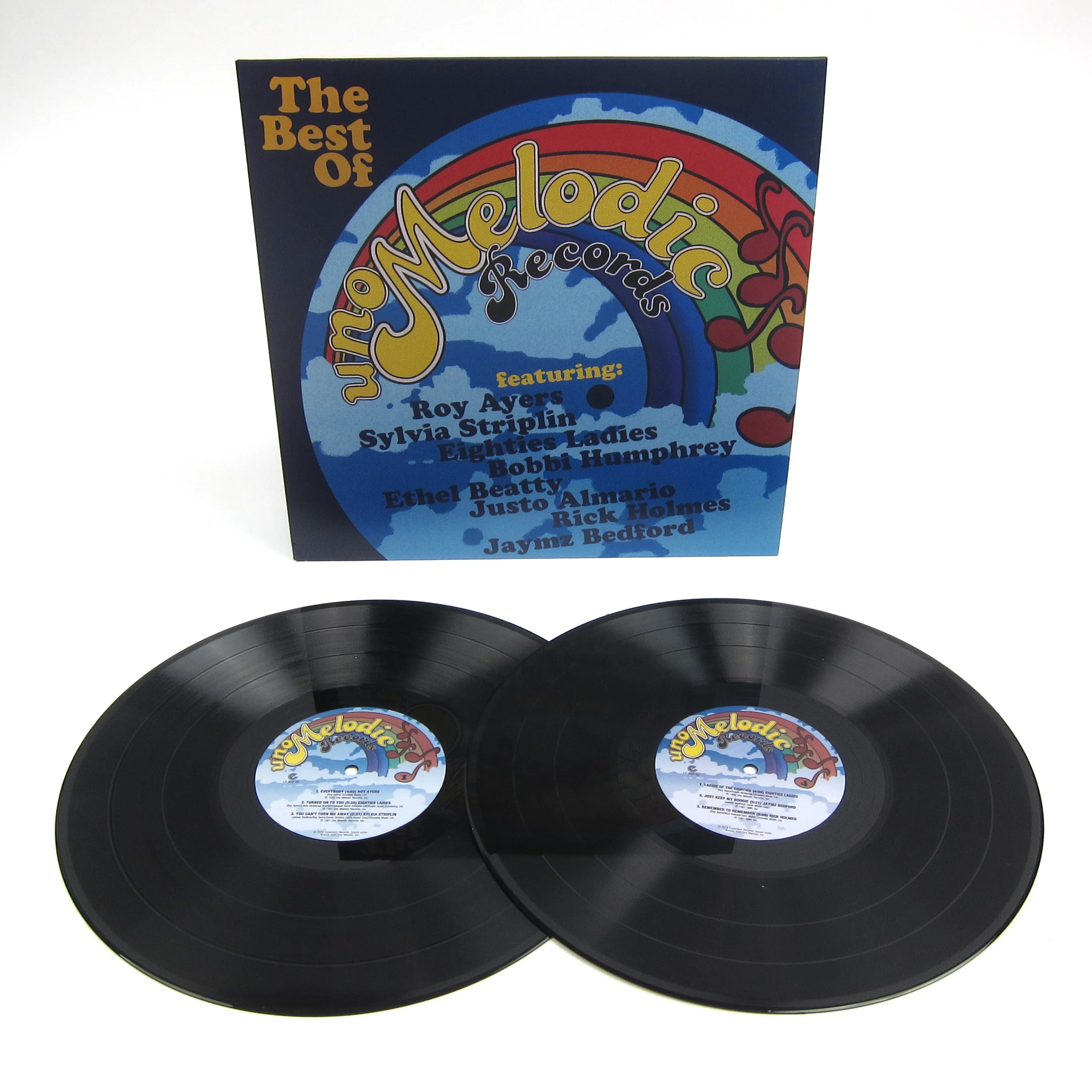 Uno Melodic Records: The Best Of (Roy Ayers, Sylvia Striplin, Bobbi Humphrey) Vinyl 2LP - Image 2