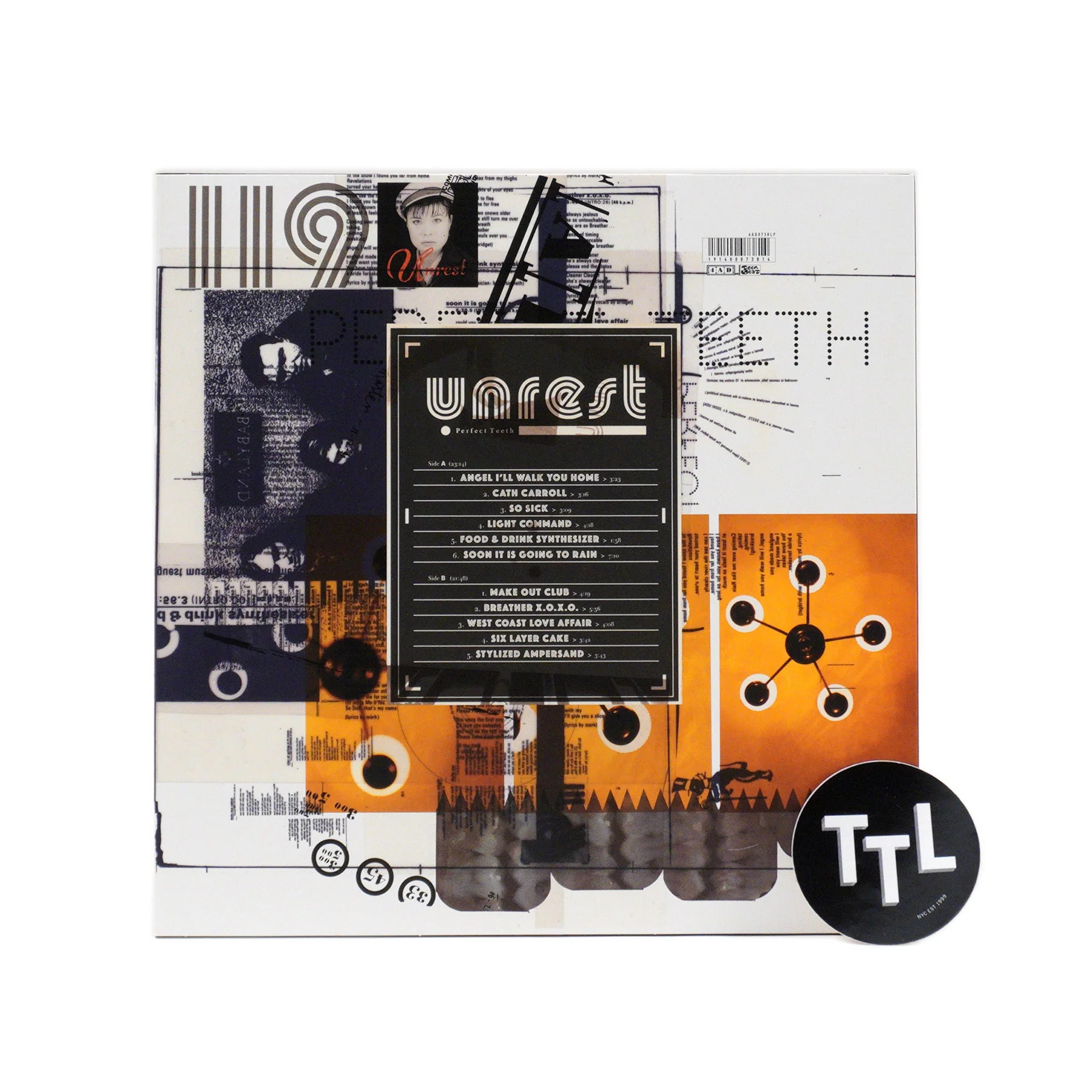 Unrest: Perfect Teeth Vinyl LP - Image 3