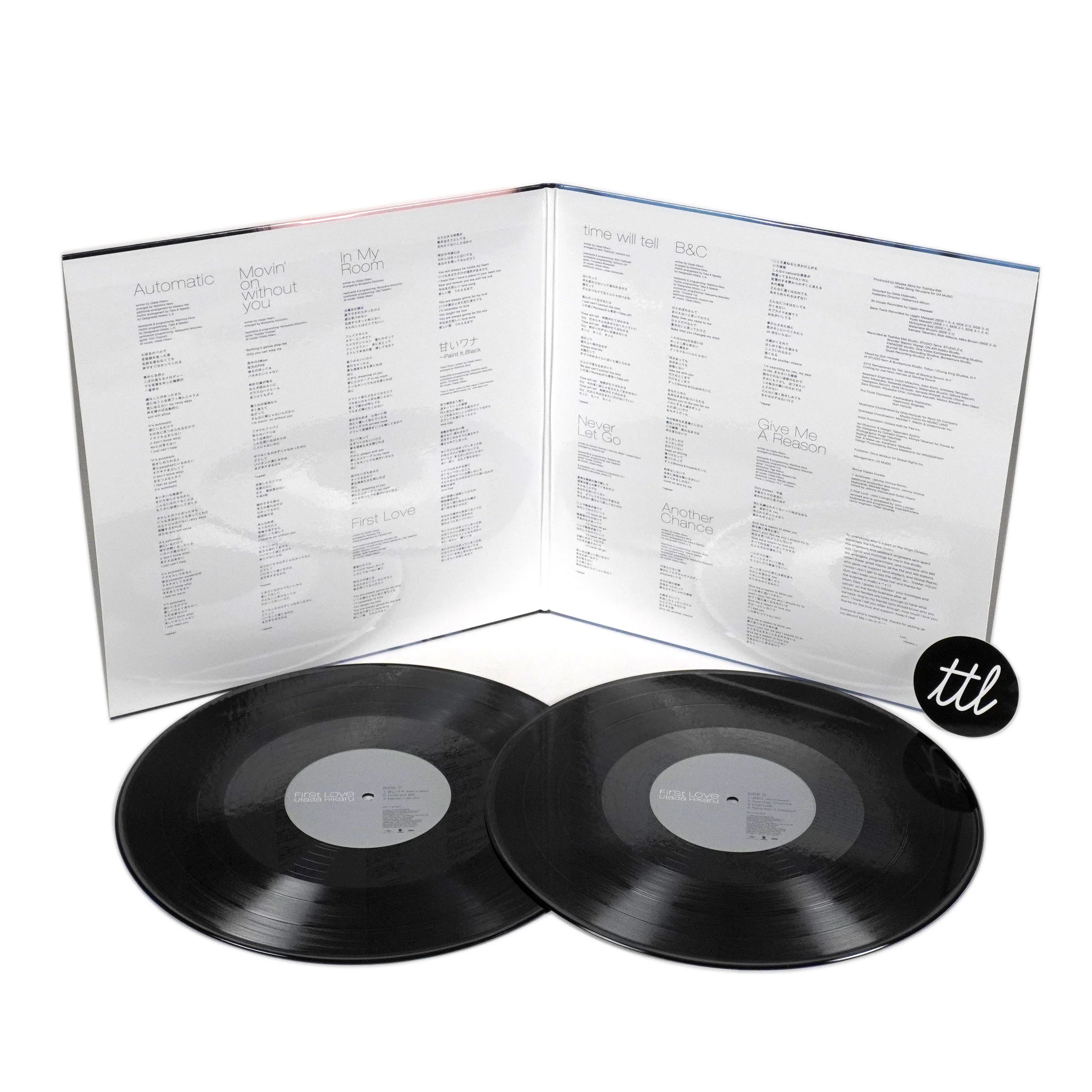 Utada Hikaru: First Love (180g, Japan Import) Vinyl 2LP - Image 2