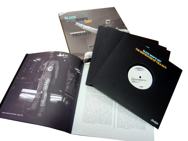 V/A: Black Man's Cry: The Inspiration of Fela Kuti Box Set 4x10" - Image 2