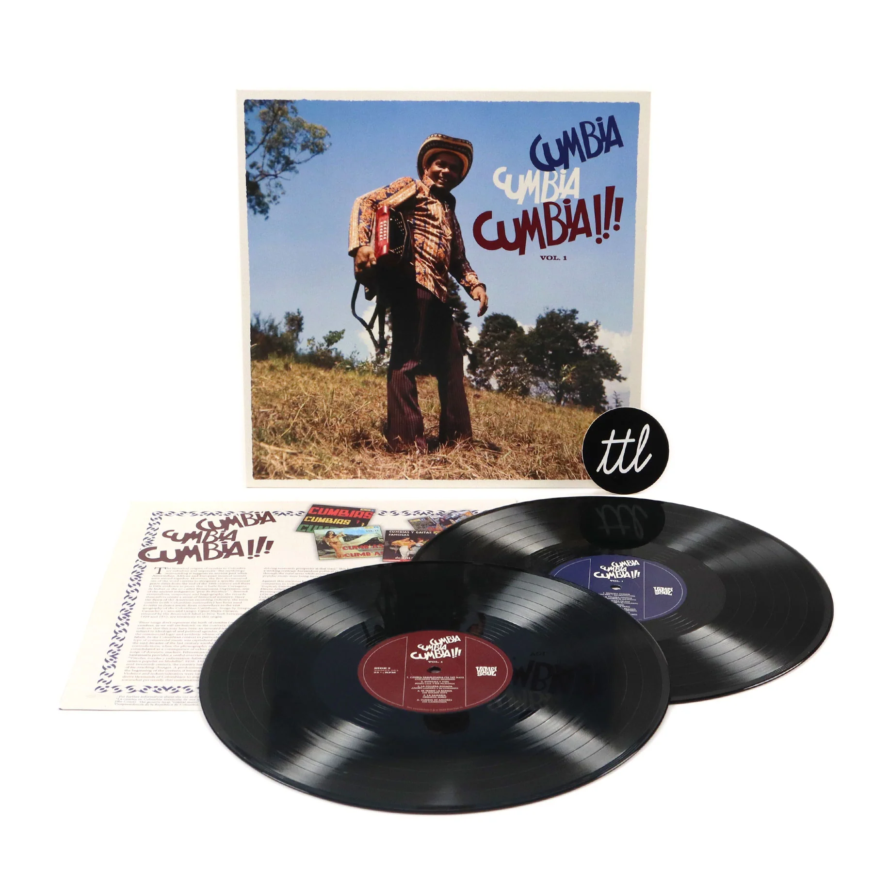Vampi Soul: Cumbia Cumbia Cumbia!!! Vol.1 Vinyl 2LP - Image 2