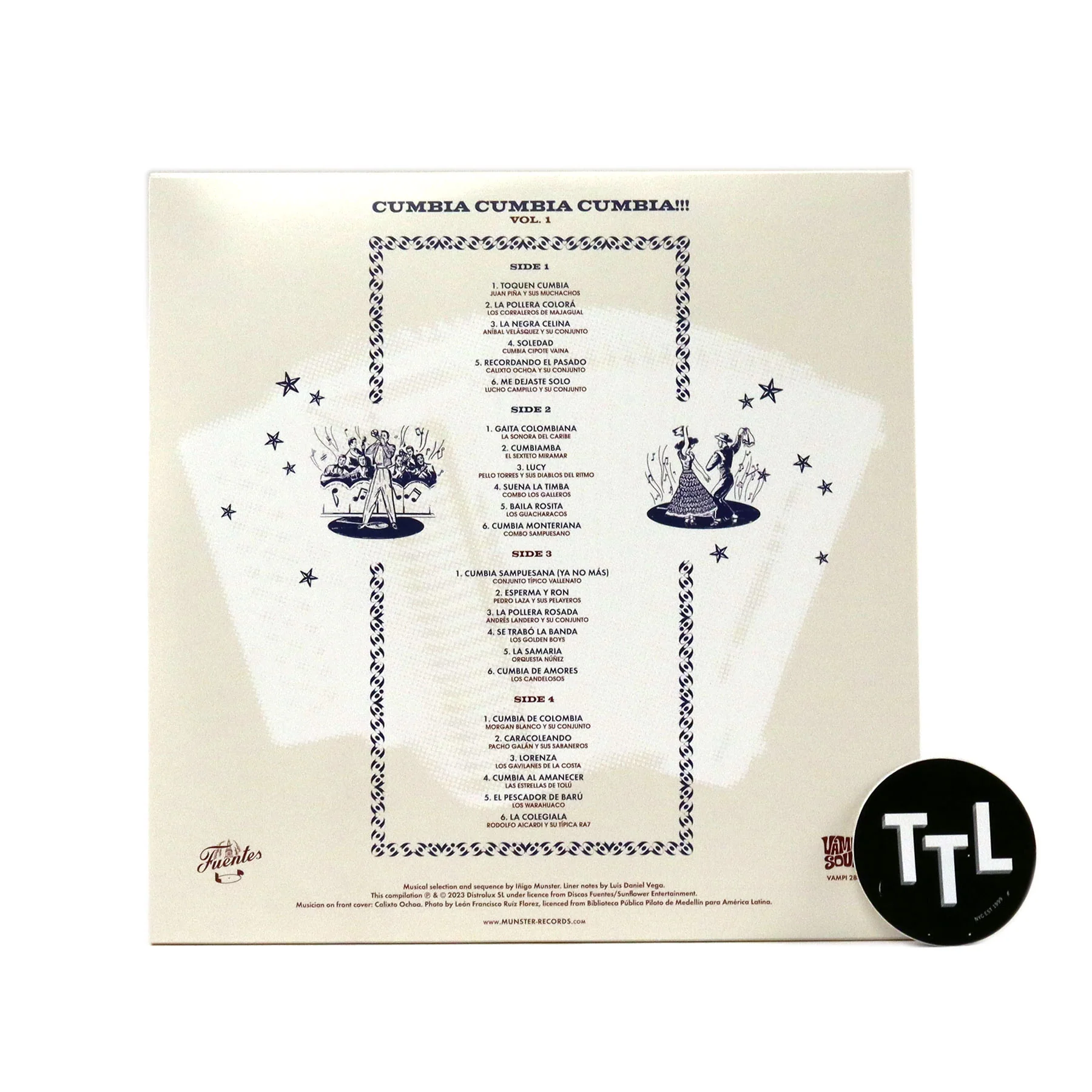 Vampi Soul: Cumbia Cumbia Cumbia!!! Vol.1 Vinyl 2LP - Image 3