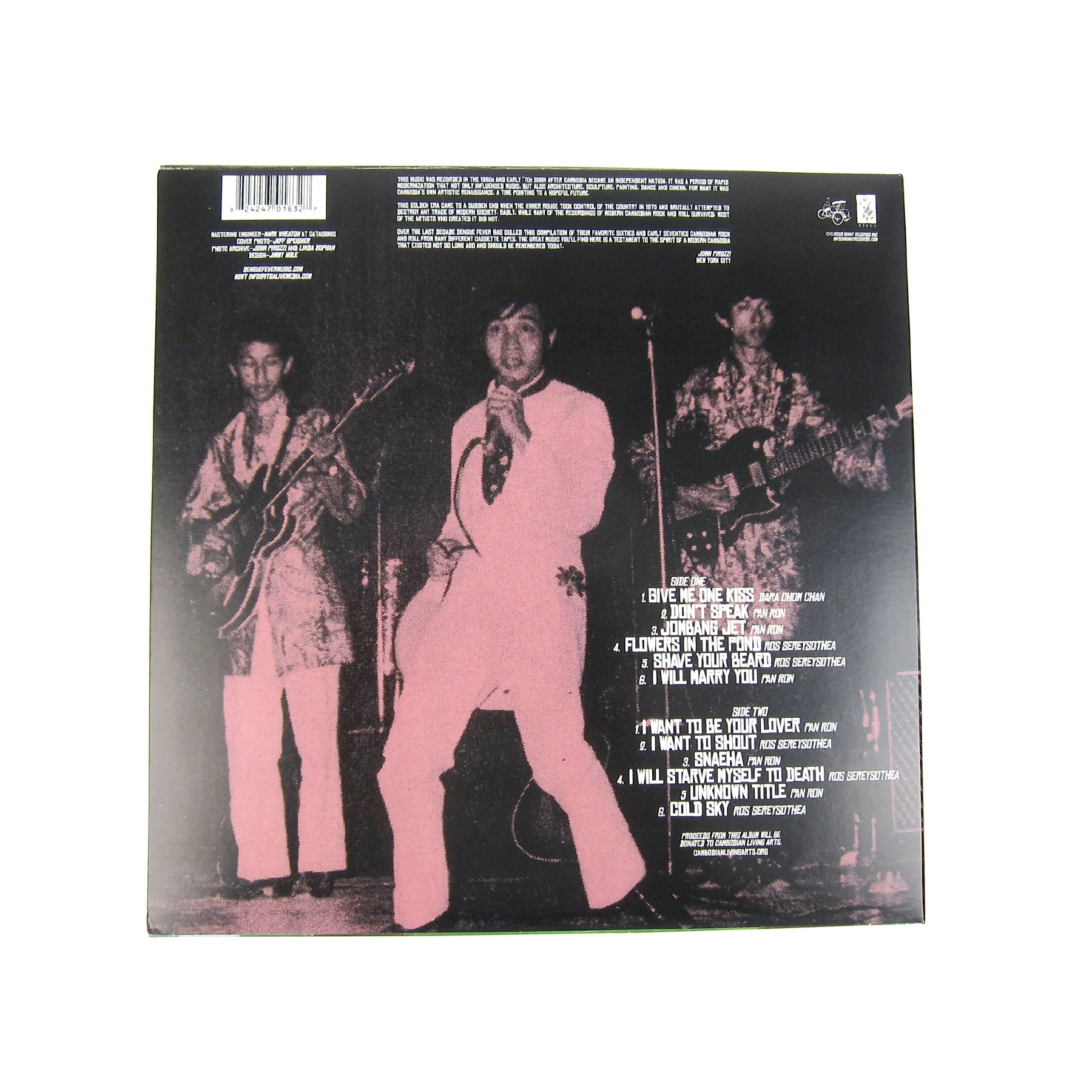 Minky Records: Dengue Fever Presents Electric Cambodia (Colored Vinyl) LP - Image 2