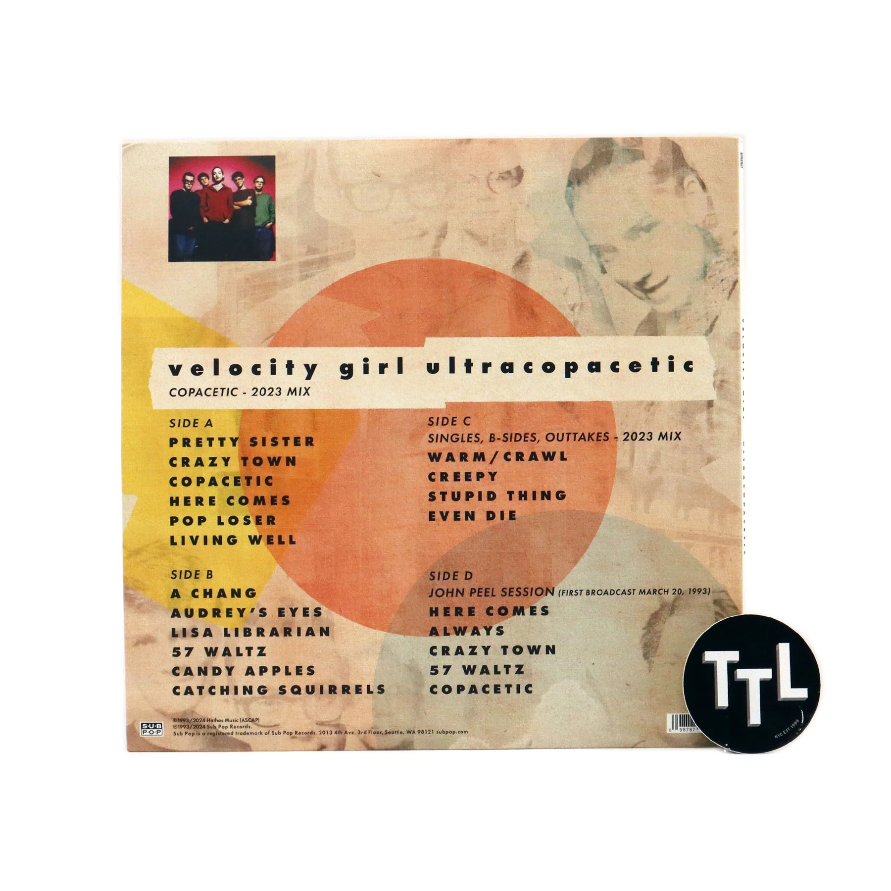 Velocity Girl: UltraCopacetic (Loser Edition Colored Vinyl) Vinyl 2LP - Image 3