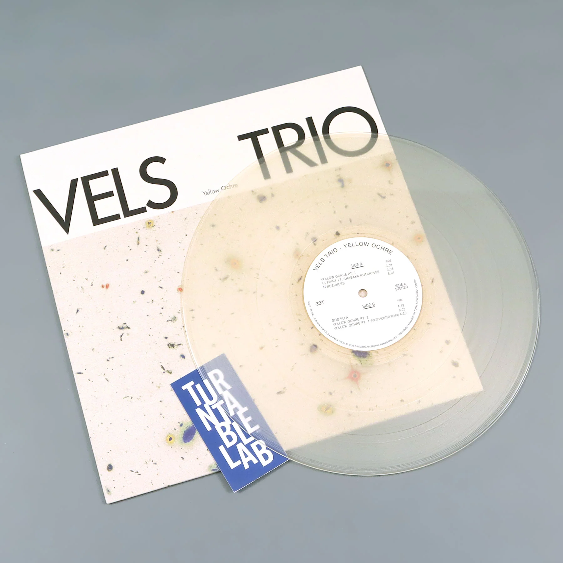 Vels Trio: Yellow Ochre (Clear Colored Vinyl) Vinyl LP - Turntable Lab Exclusive - LIMIT 1 PER CUSTOMER - Image 2