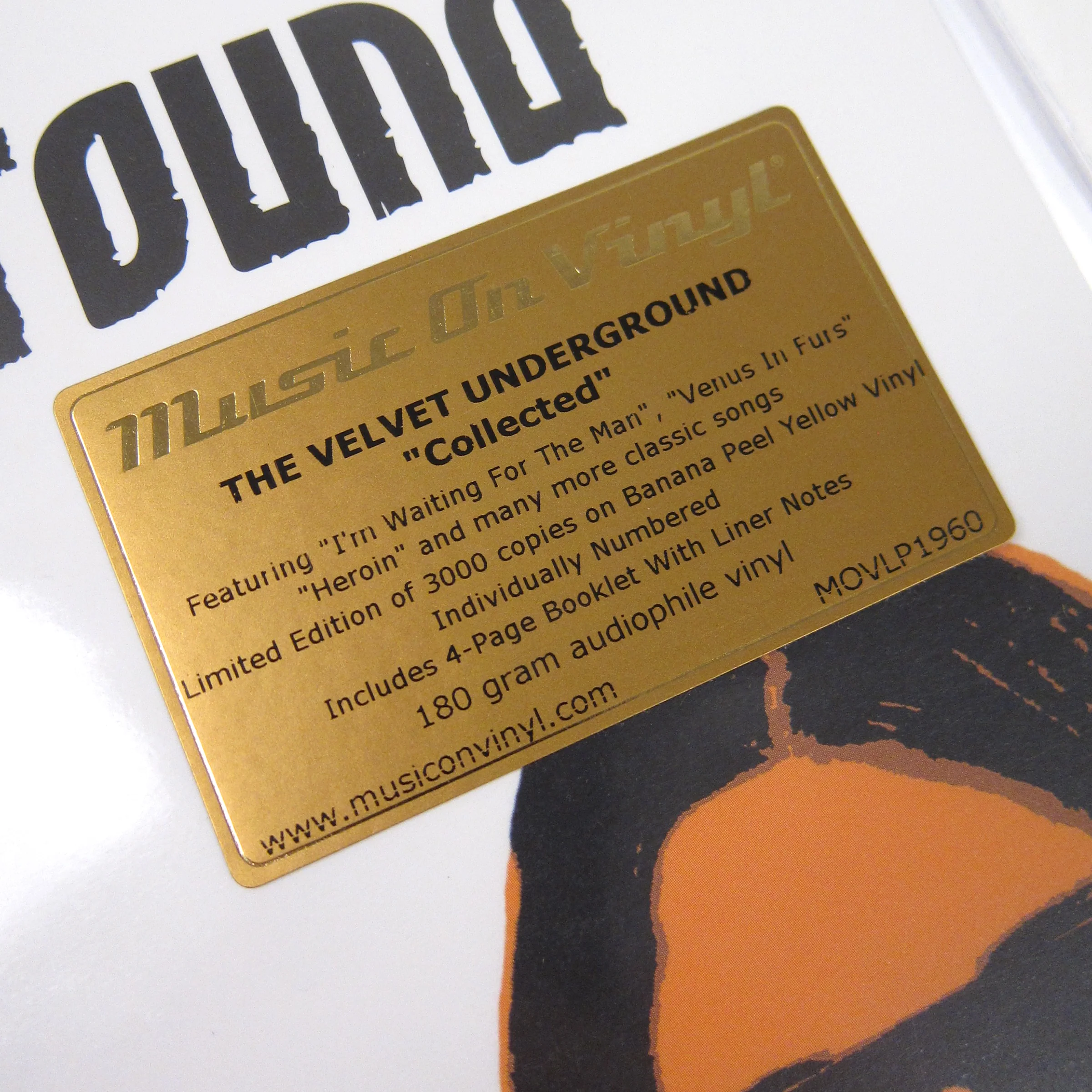 The Velvet Underground: Collected (Music On Vinyl 180g, Colored Vinyl) Vinyl 2LP - Image 4
