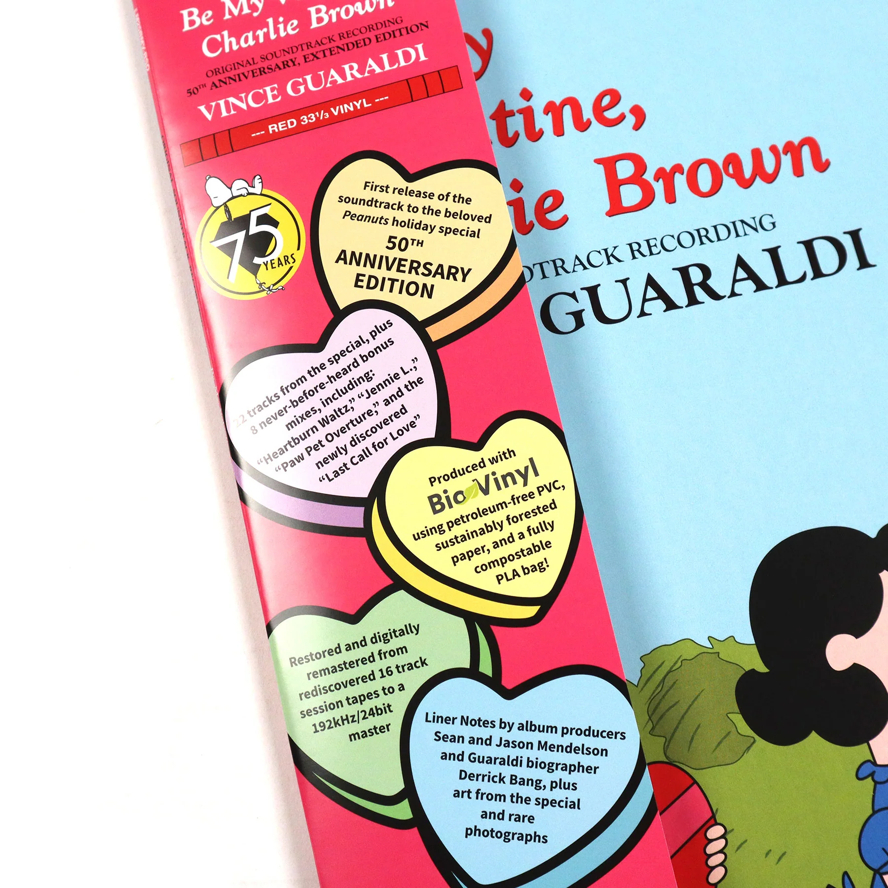 Vince Guaraldi: Be My Valentine, Charlie Brown (Indie Exclusive Colored Vinyl) Vinyl LP - Image 3