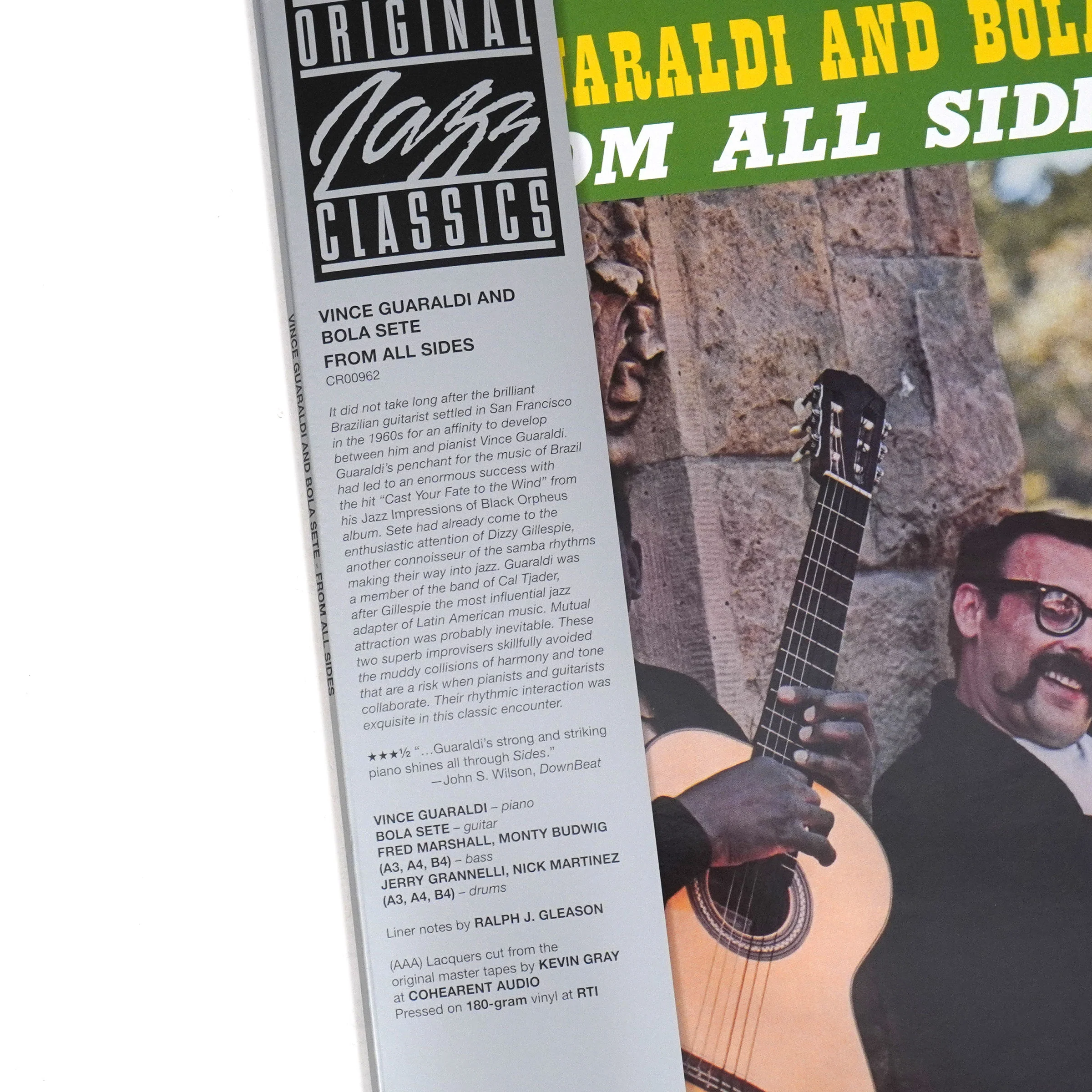 Vince Guaraldi & Bola Sete: From All Sides (Original Jazz Classics 180g) Vinyl LP - Image 3
