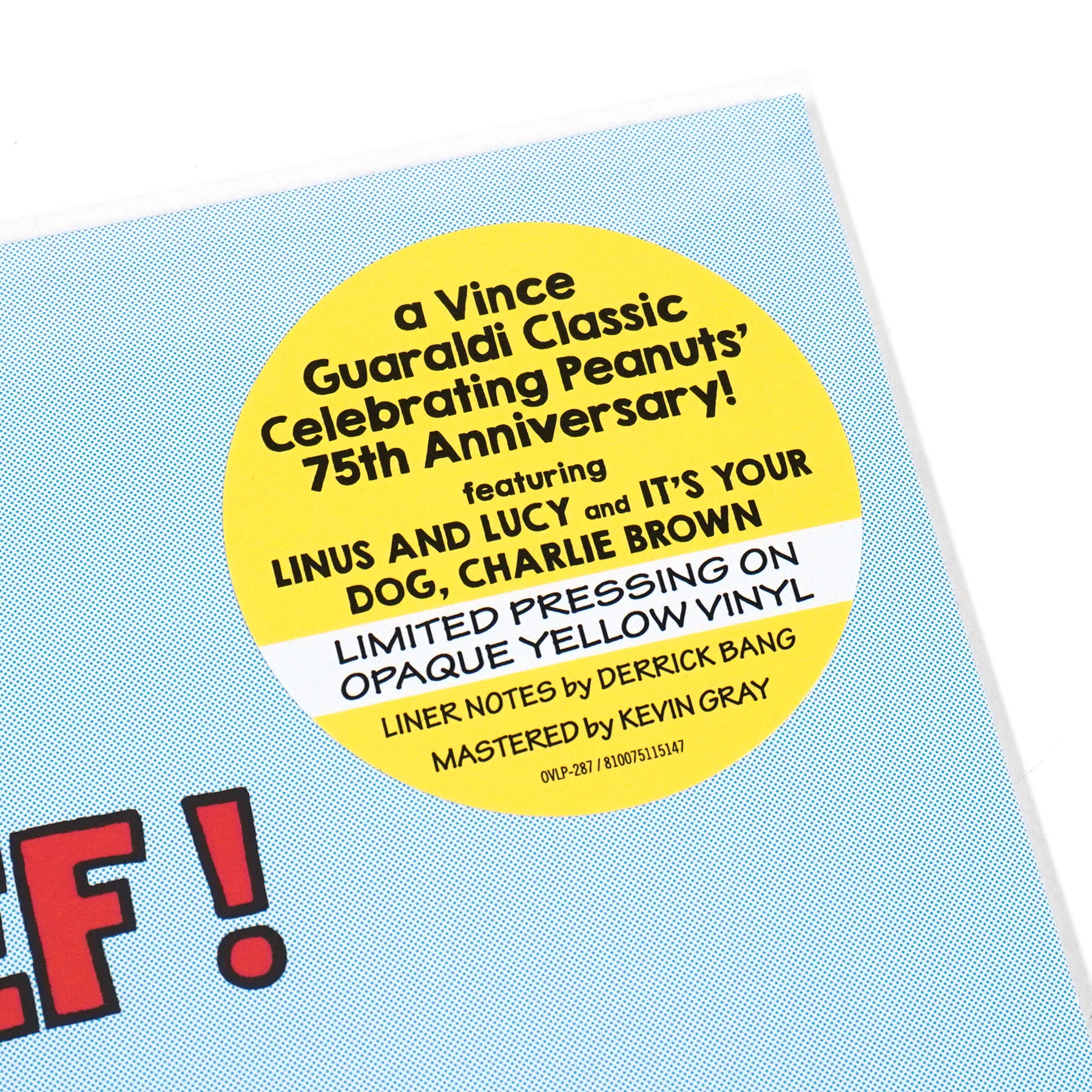 Vince Guaraldi: Oh, Good Grief! (Peanuts, Yellow Colored Vinyl) Vinyl LP - Image 4