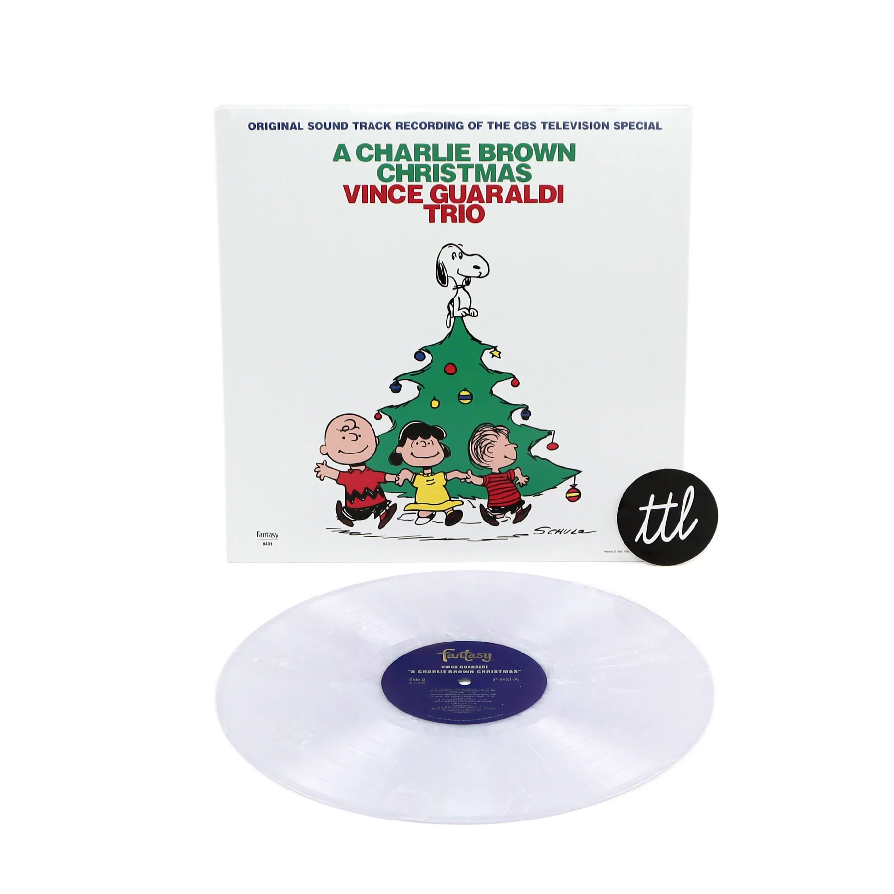 Vince Guaraldi Trio: A Charlie Brown Christmas (Indie Exclusive Colored Vinyl) Vinyl LP - Image 2