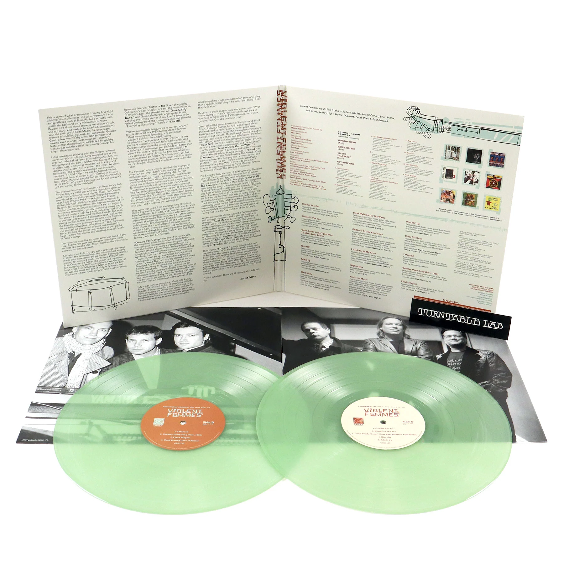 Violent Femmes: Permanent Record - The Very Best of (Colored Vinyl) Vinyl 2LP - Image 2