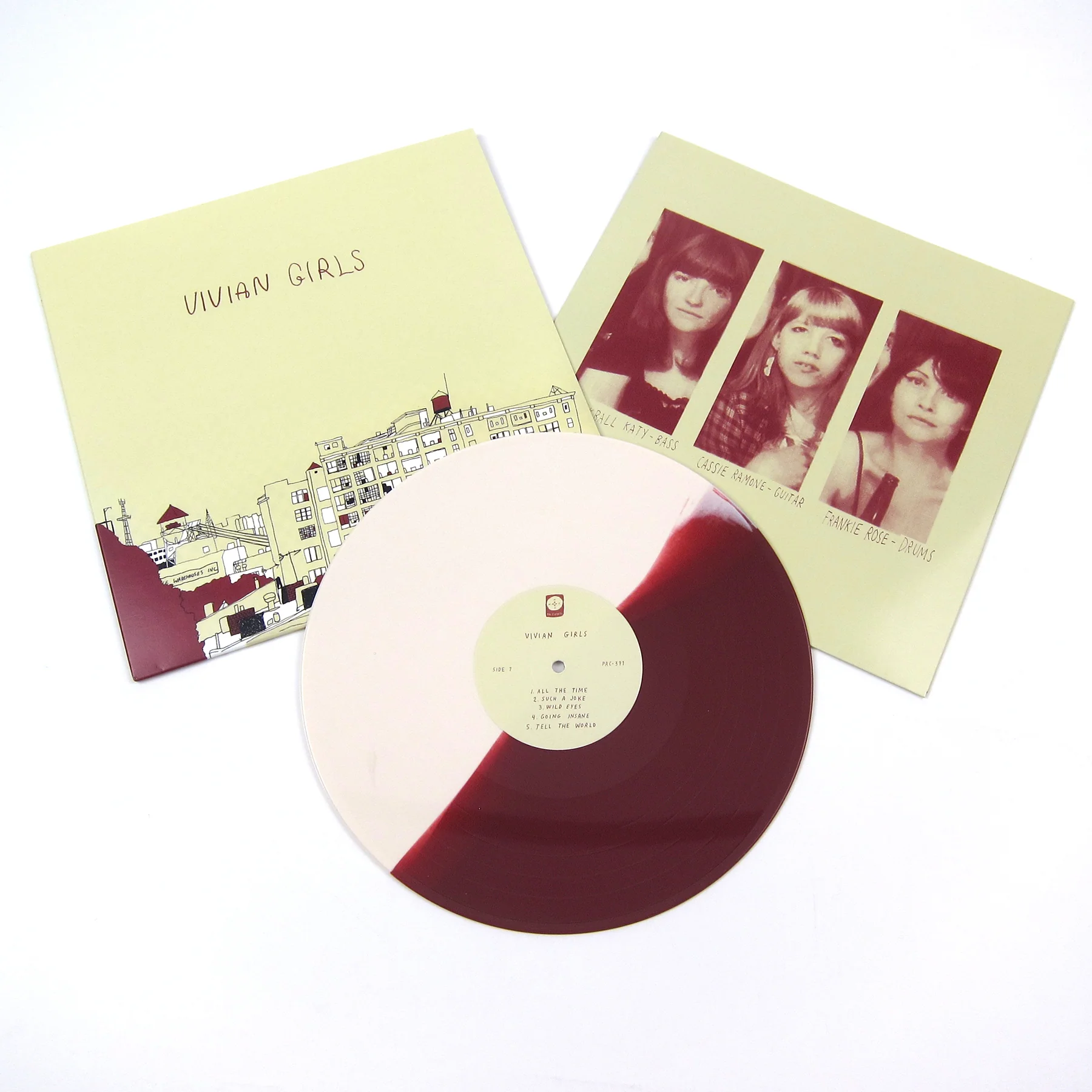 Vivian Girls: Vivian Girls (180g, Colored Vinyl) Vinyl LP - Image 2