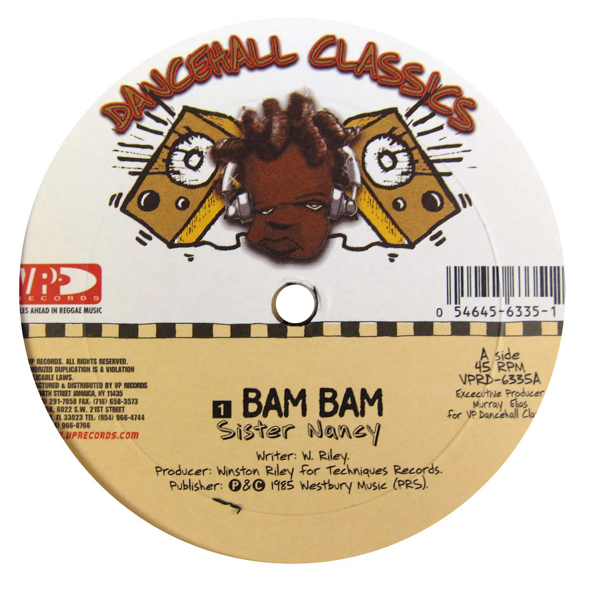 VP Records: Dancehall Classics 5x12" Pack (Diseases, Murder She Wrote, Ring The Alarm, Bam Bam) - Image 2